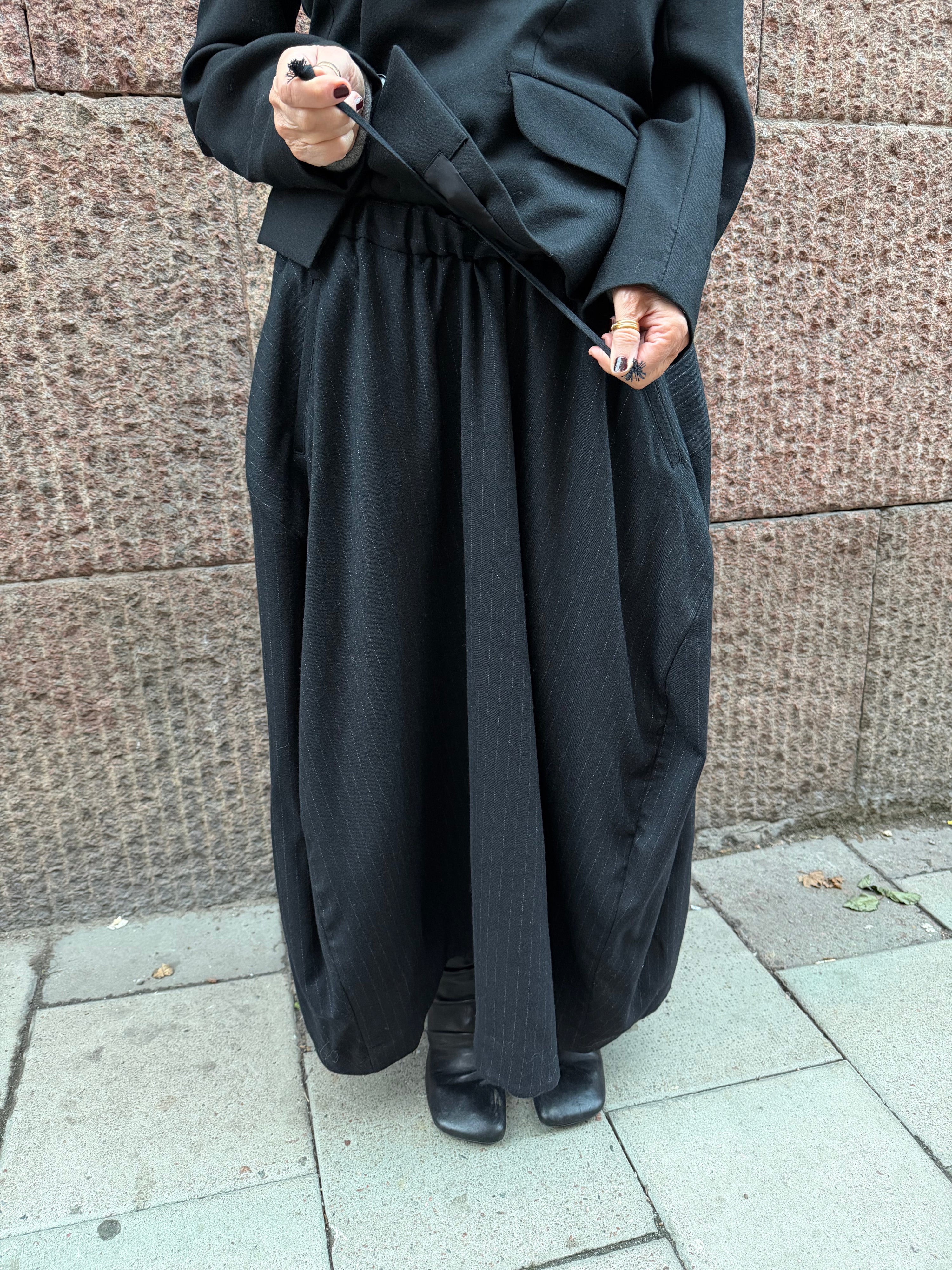 Comme des Garçons Comme des Garçons pinstripes skirt