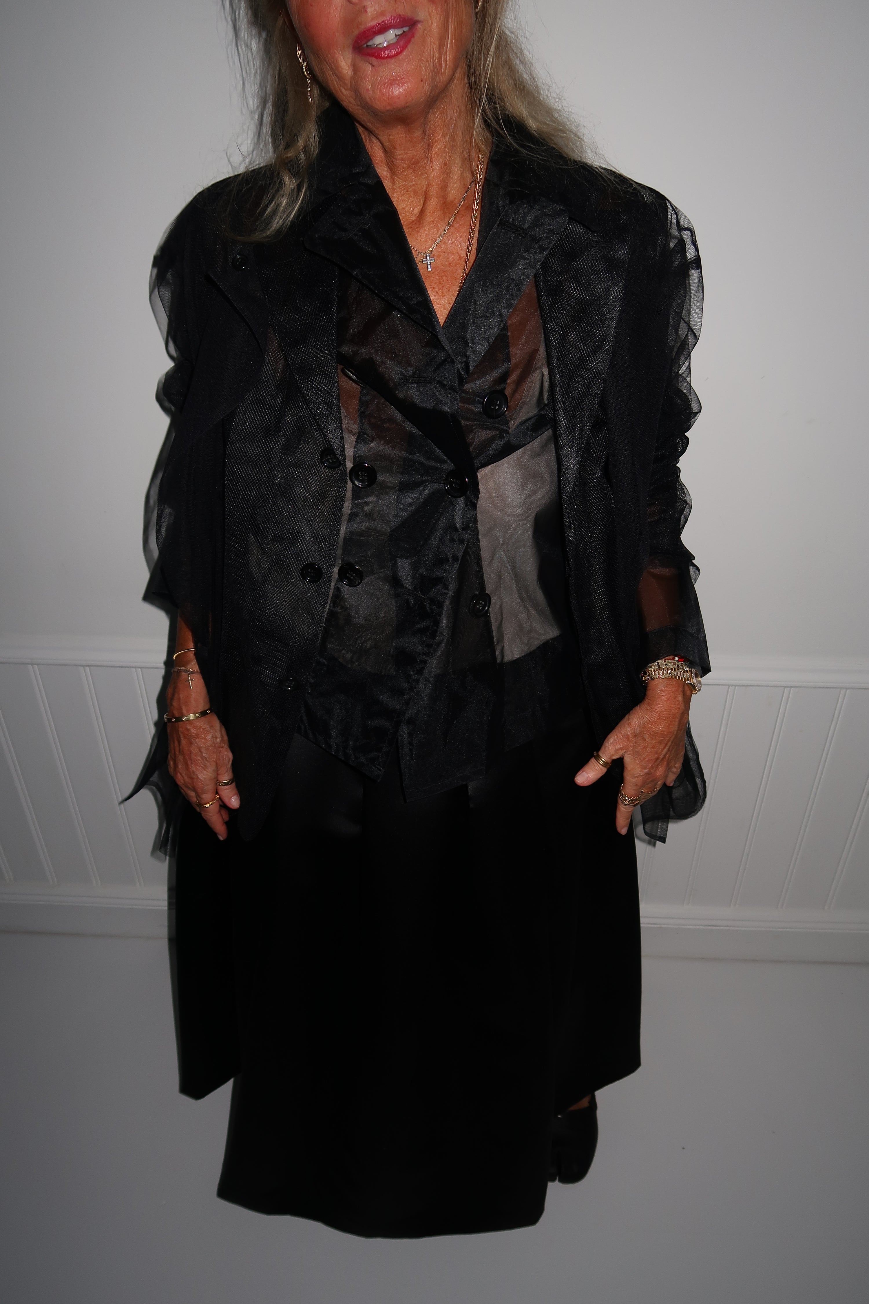 Comme des Garçons tulle jacket