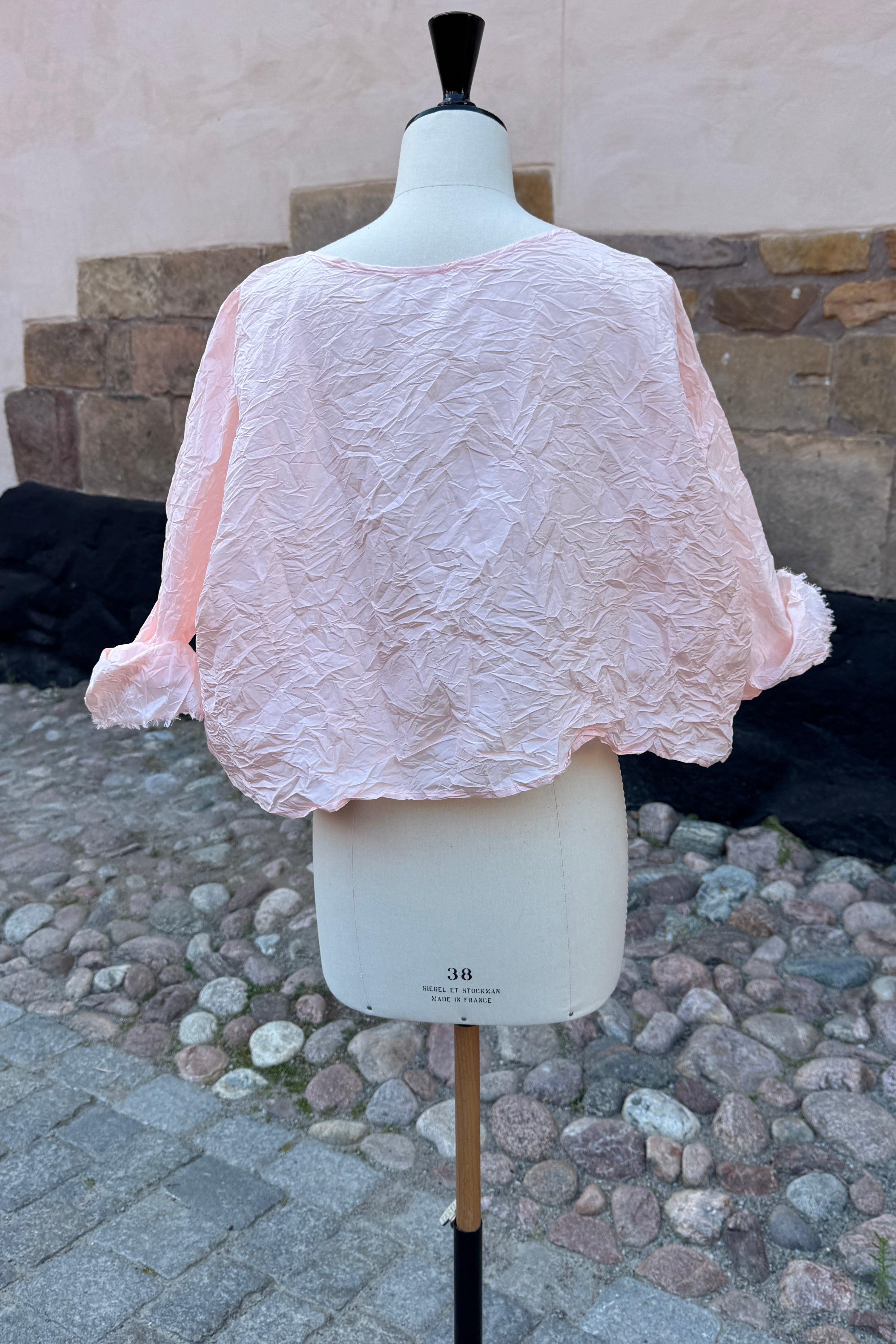 Daniela Gregis Taffeta Silk Lil Blouse Blossom