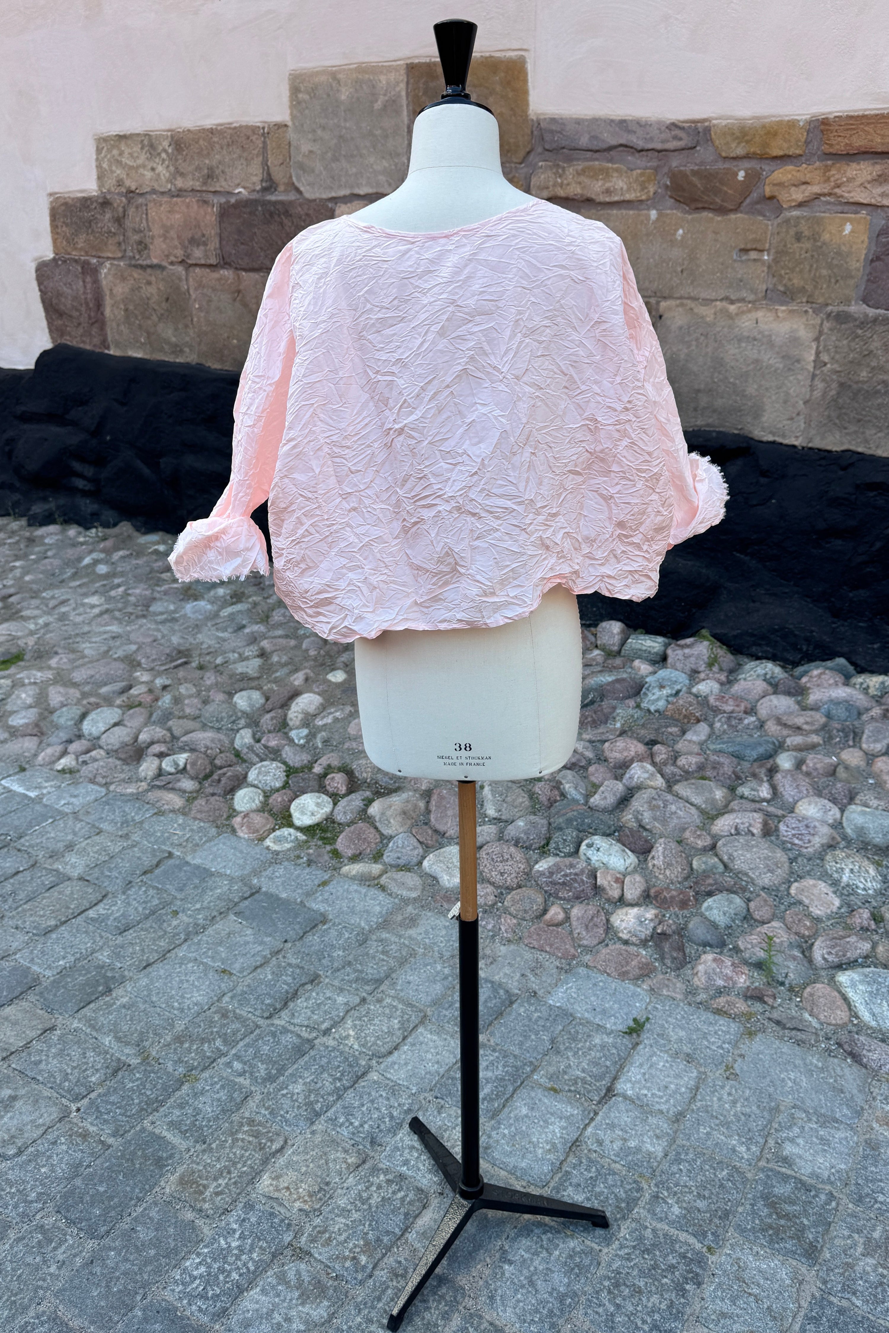 Daniela Gregis Taffeta Silk Lil Blouse Blossom