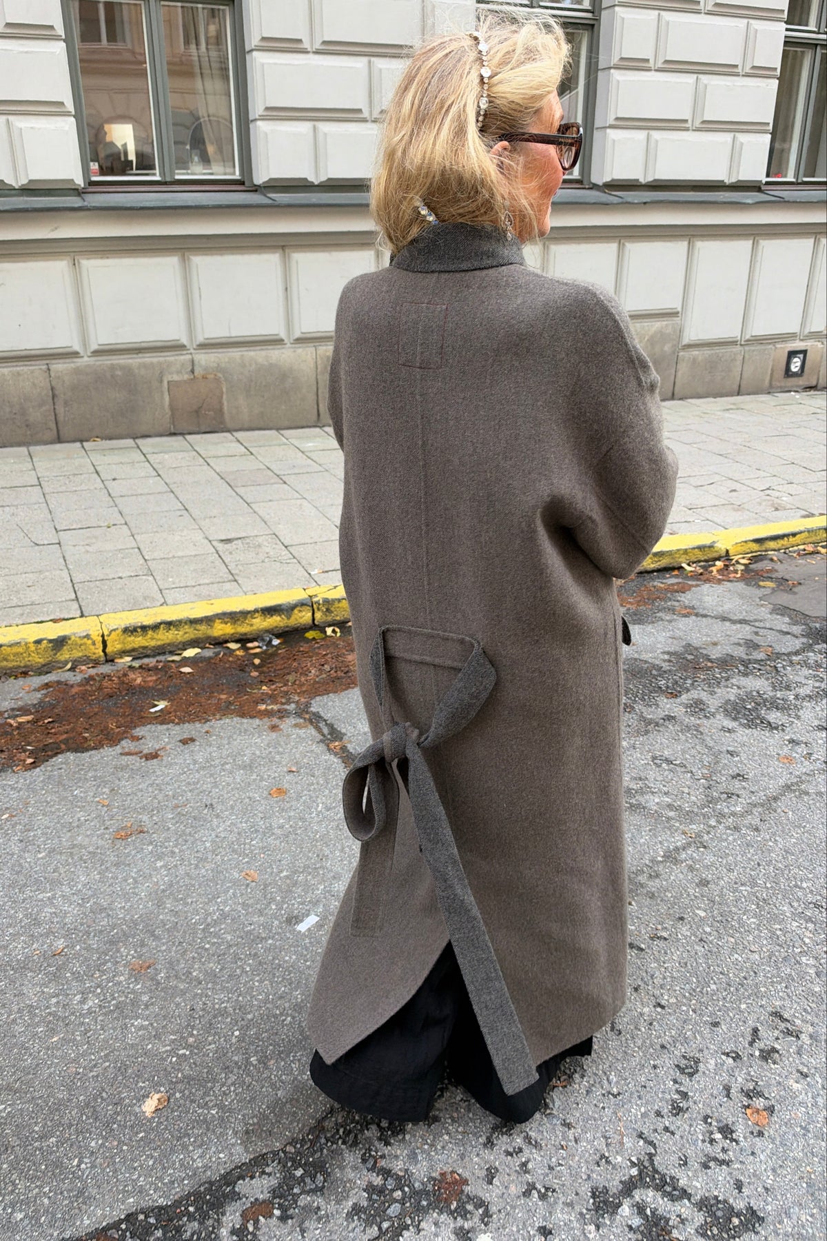 Uma Wang Turino Cashmere and Silk Coat