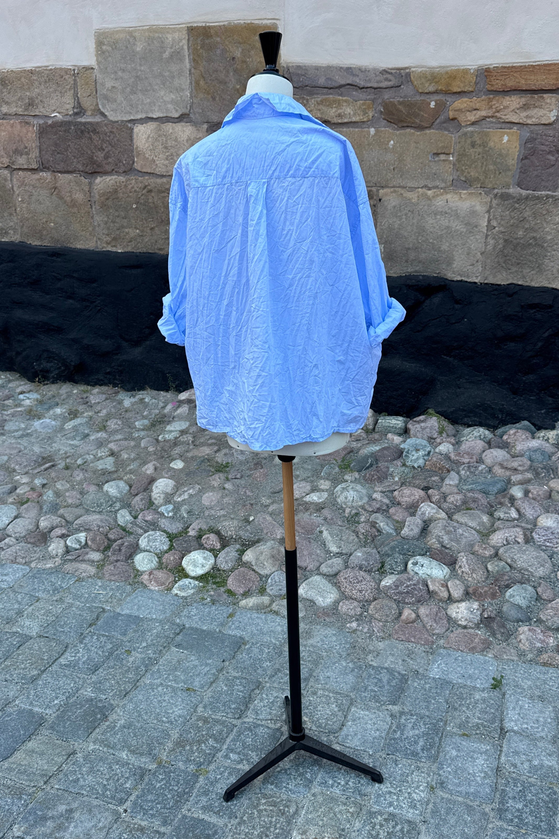Daniela Gregis crispy lil cotton shirt in LightBlue