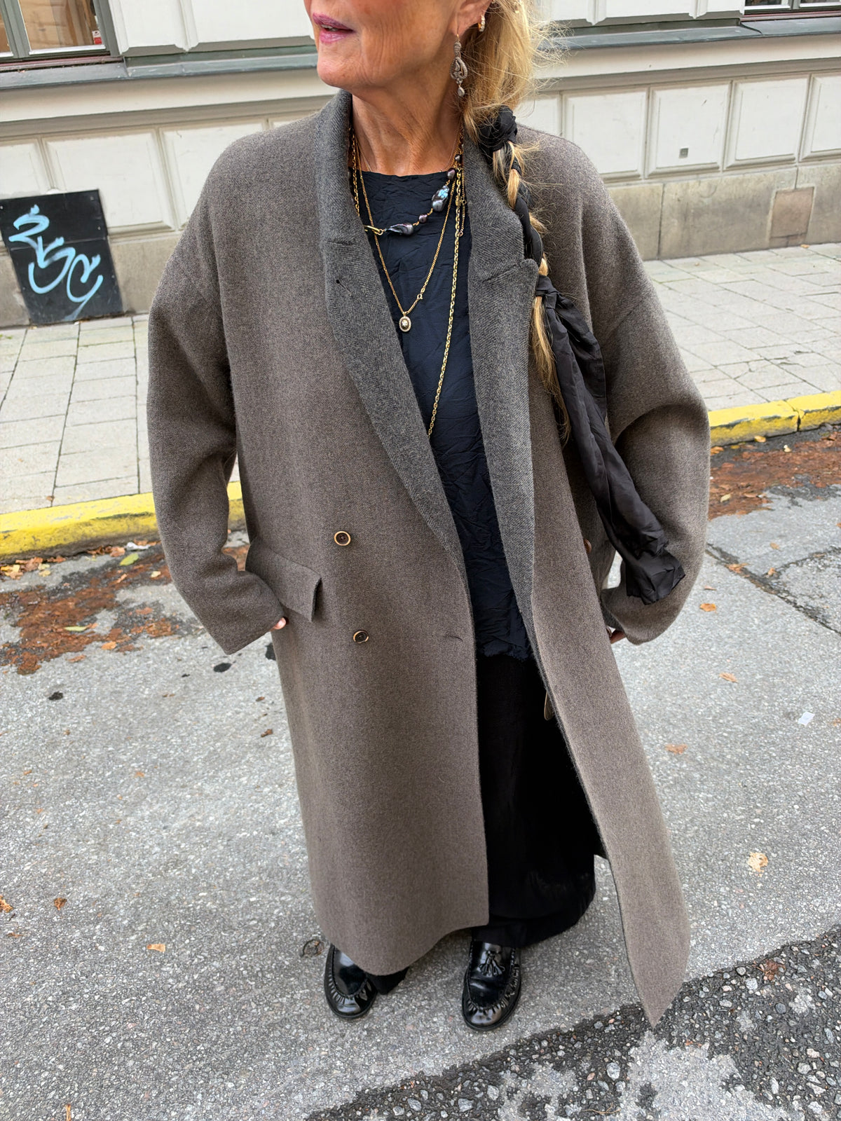 Uma Wang Turino Cashmere and Silk Coat