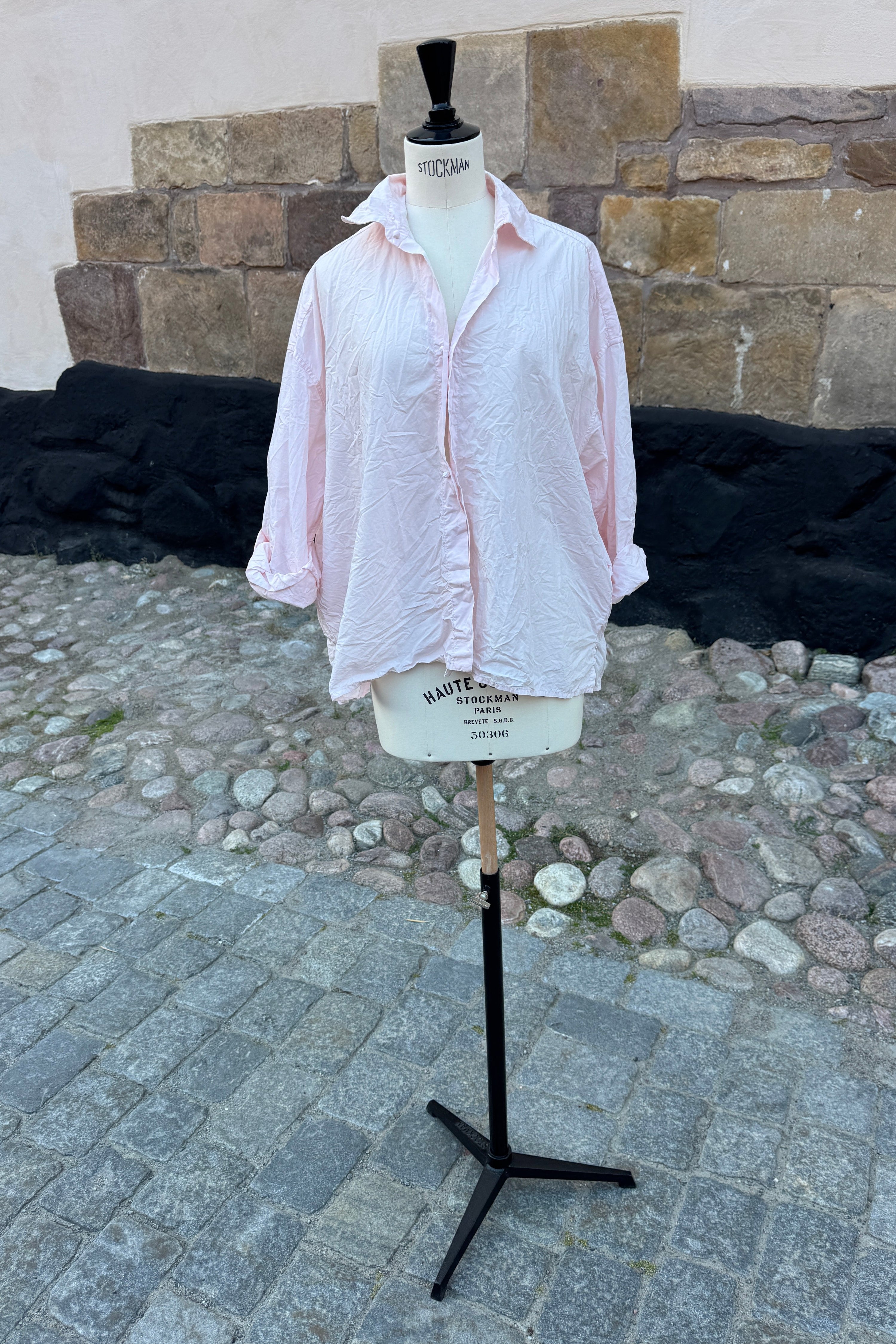 Daniela Gregis crispy lil cotton shirt Blush
