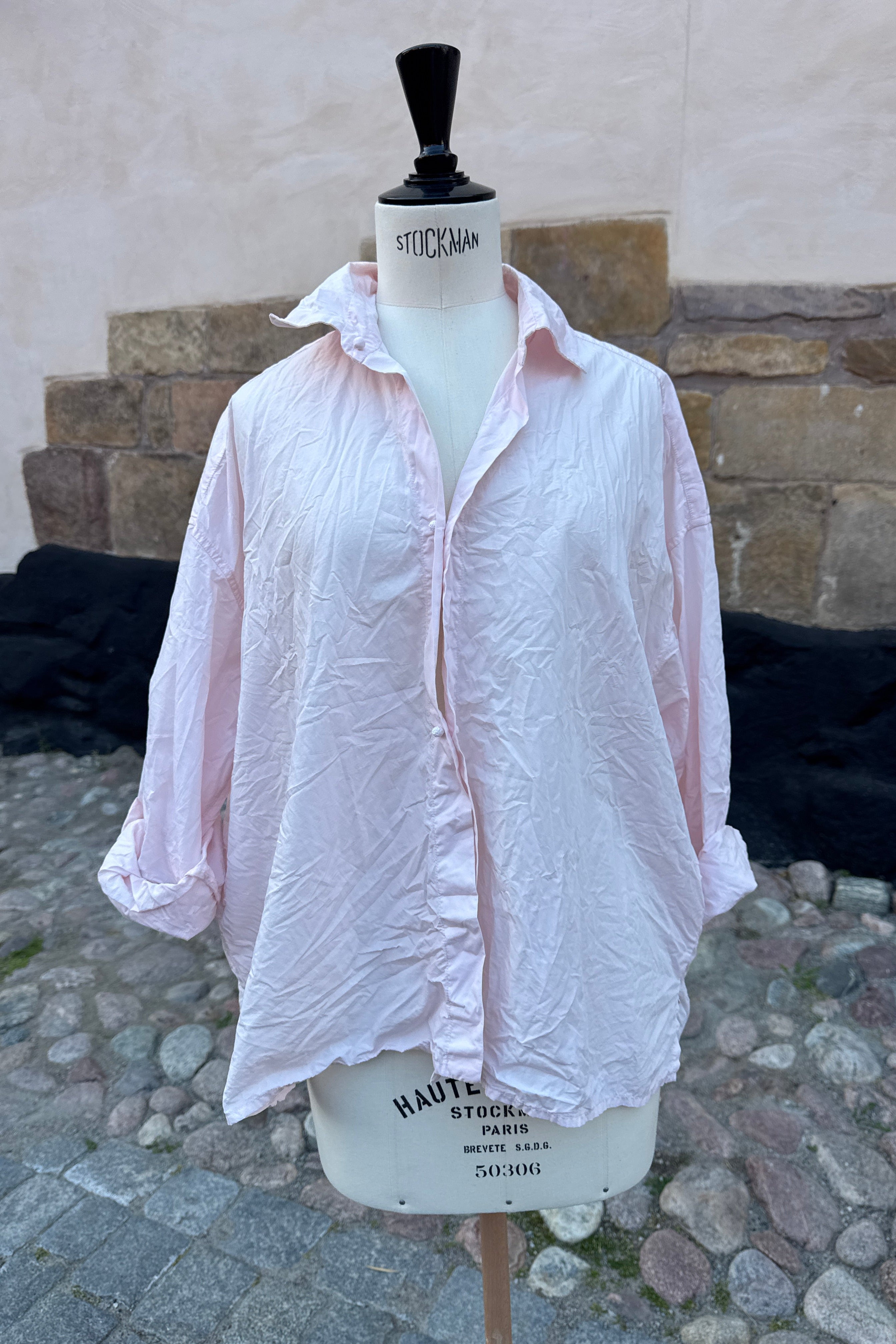 Daniela Gregis crispy lil cotton shirt Blush