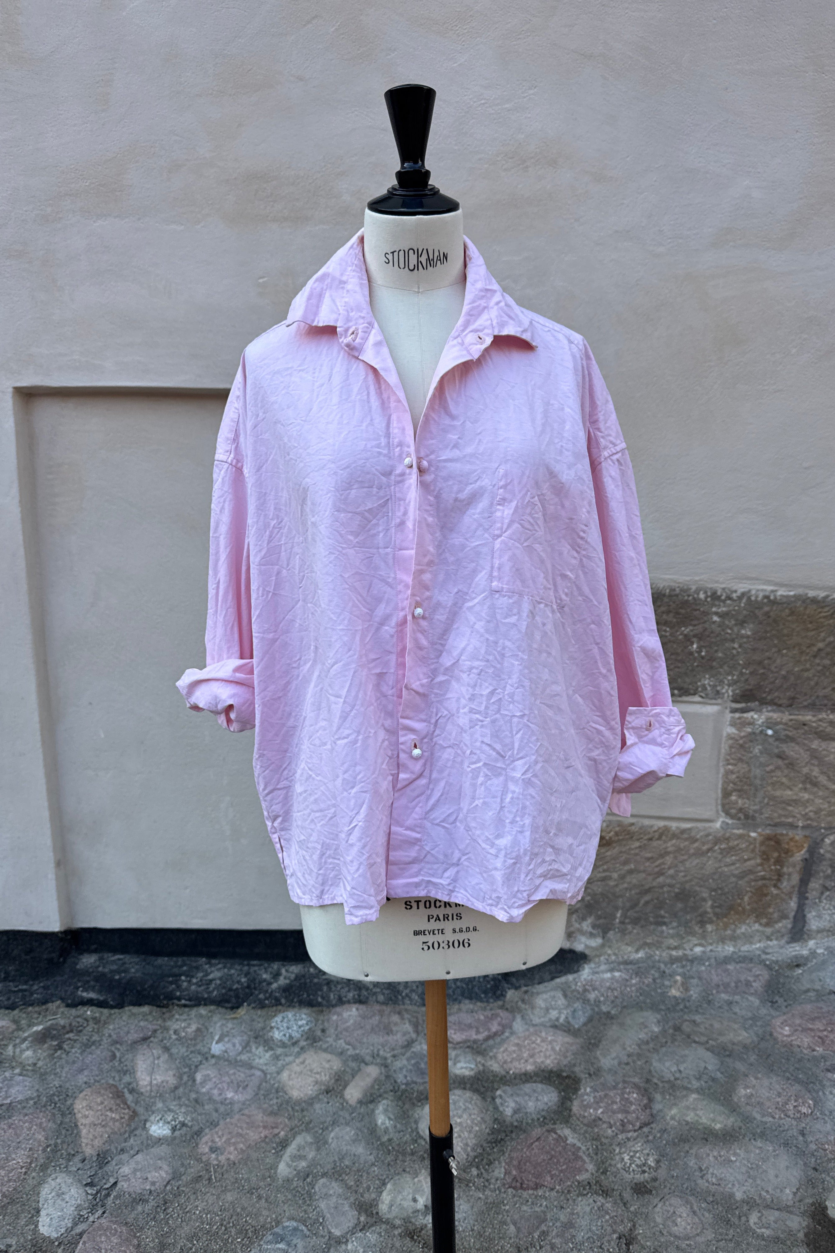 Daniela Gregis Spirito Cotton Shirt in Rose