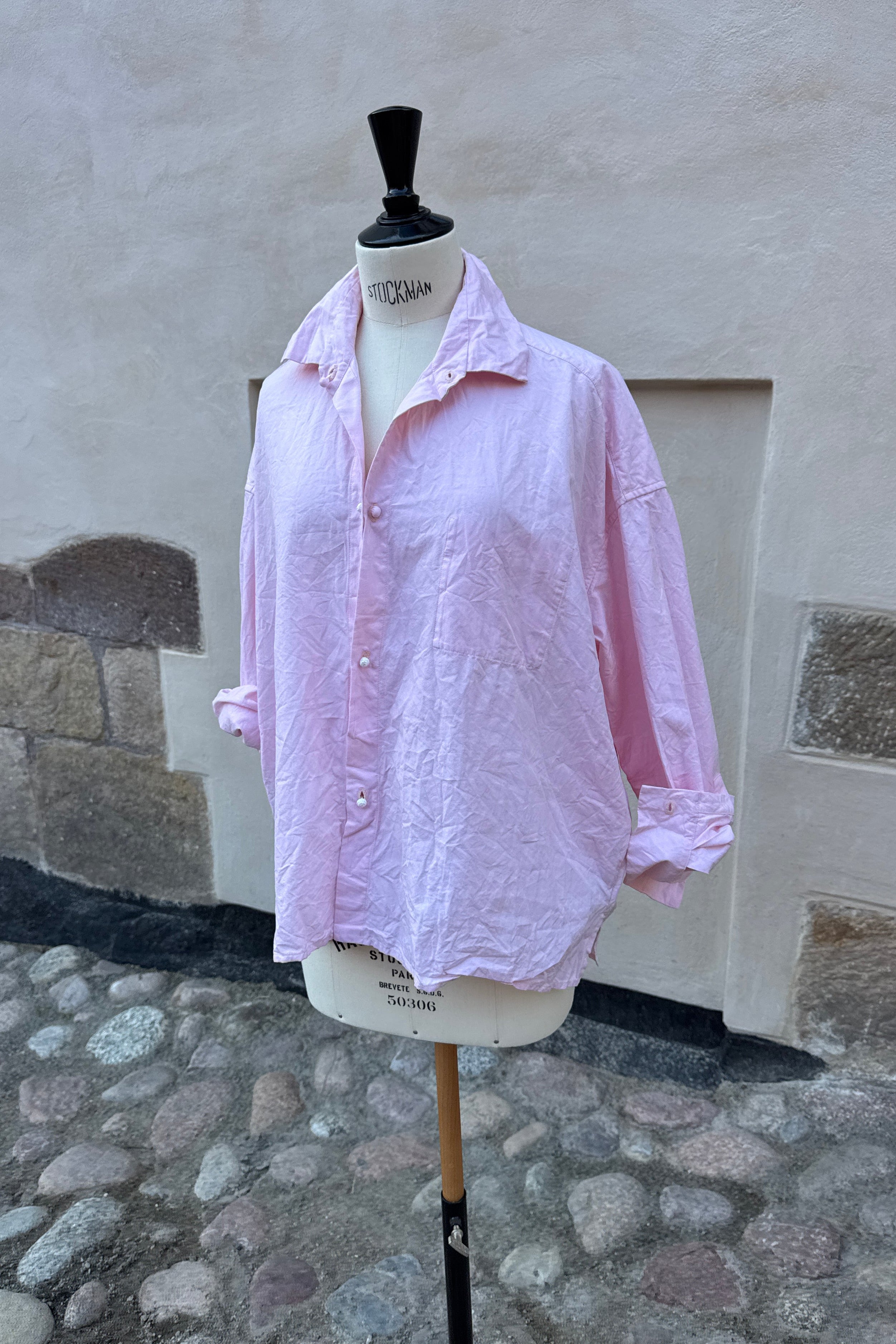 Daniela Gregis Spirito Cotton Shirt in Rose