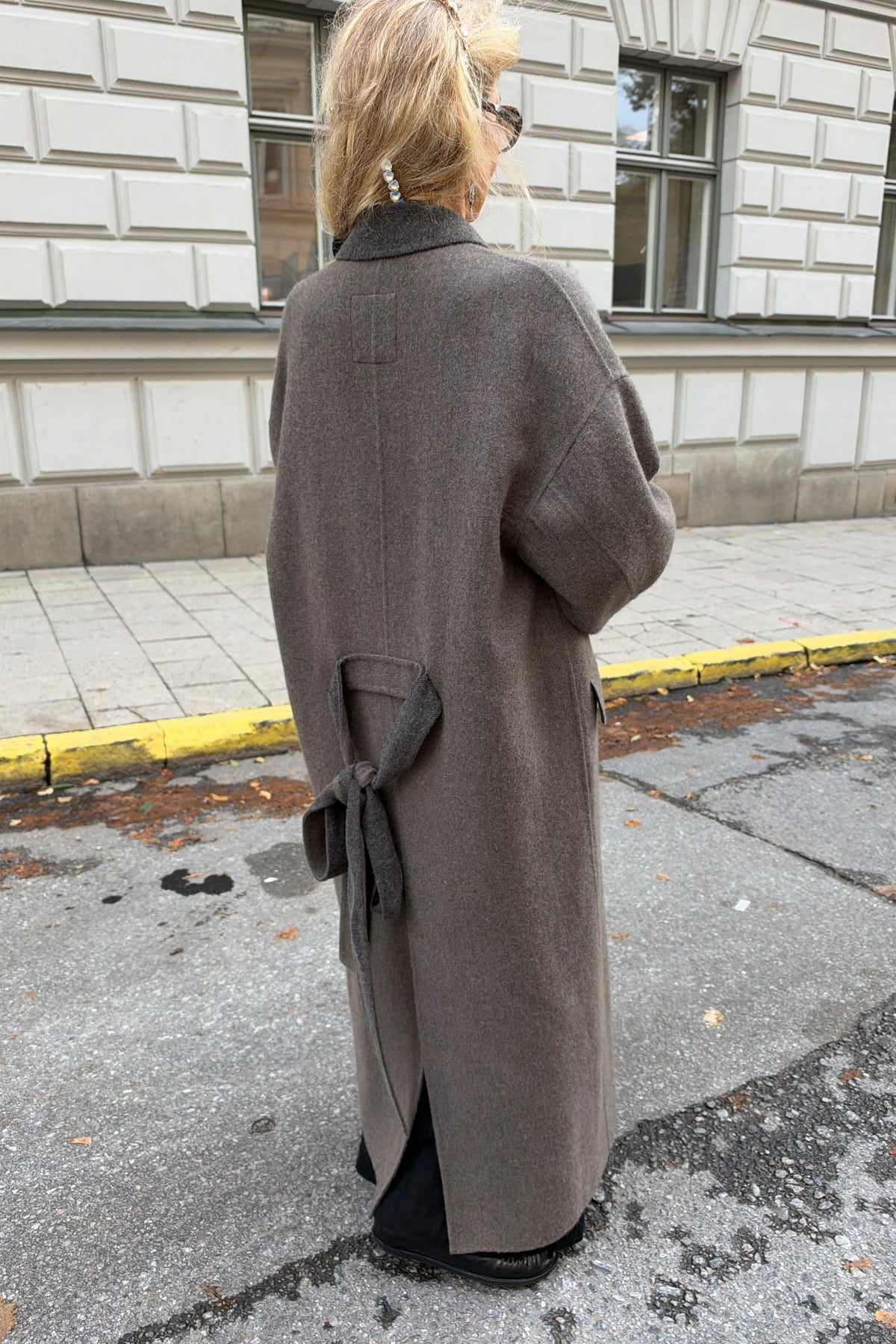Uma Wang Turino Cashmere and Silk Coat