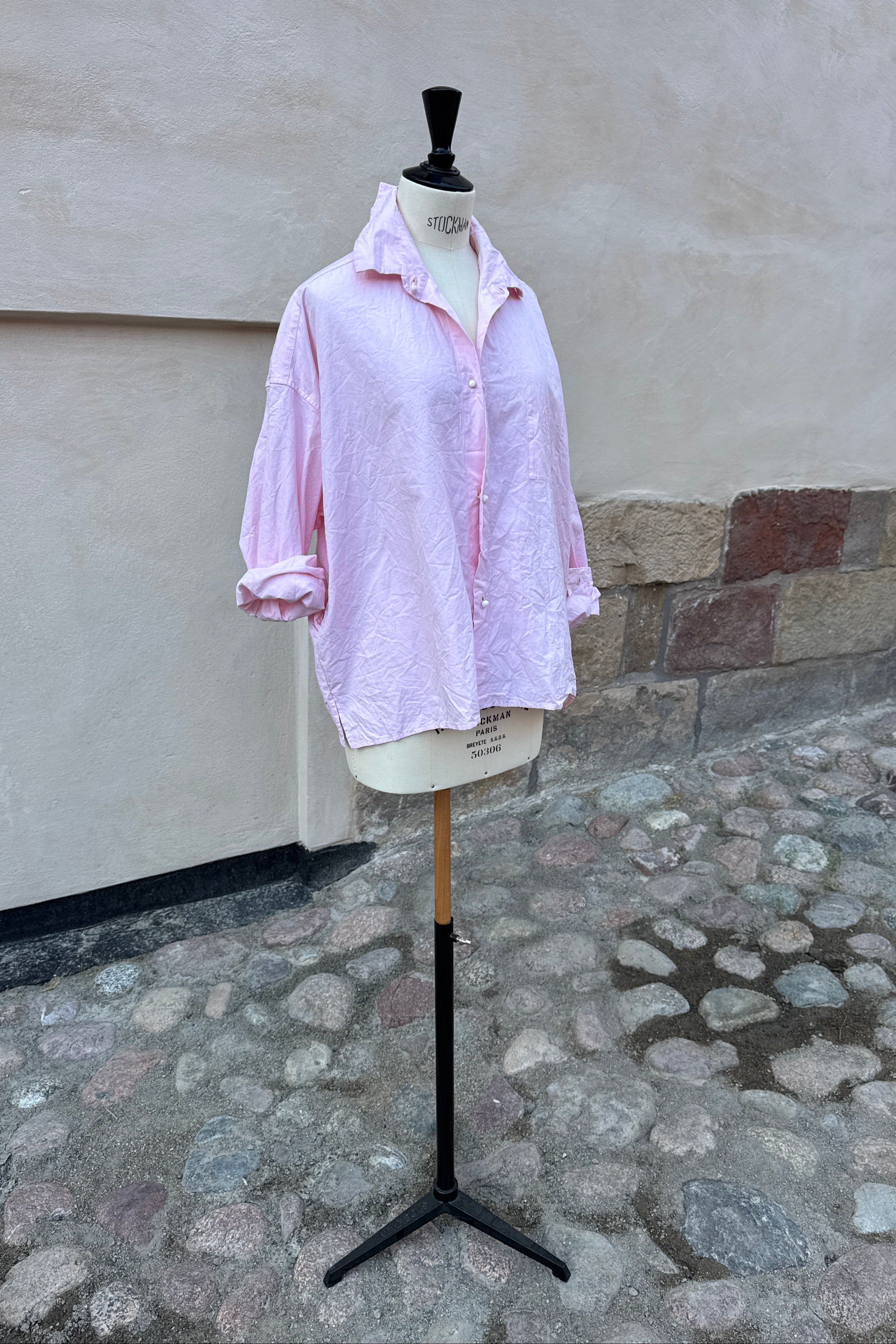 Daniela Gregis Spirito Cotton Shirt in Rose