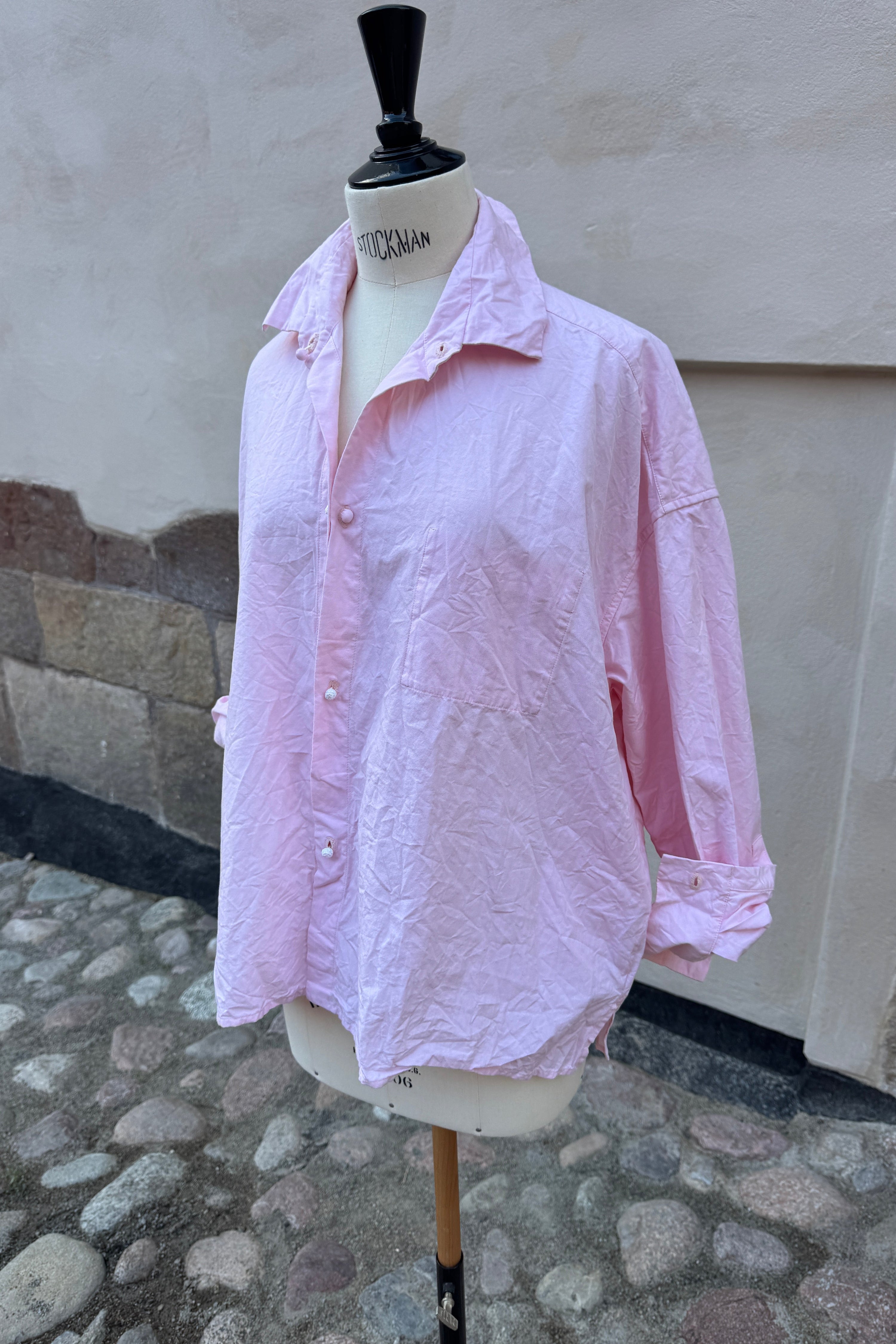 Daniela Gregis Spirito Cotton Shirt in Rose