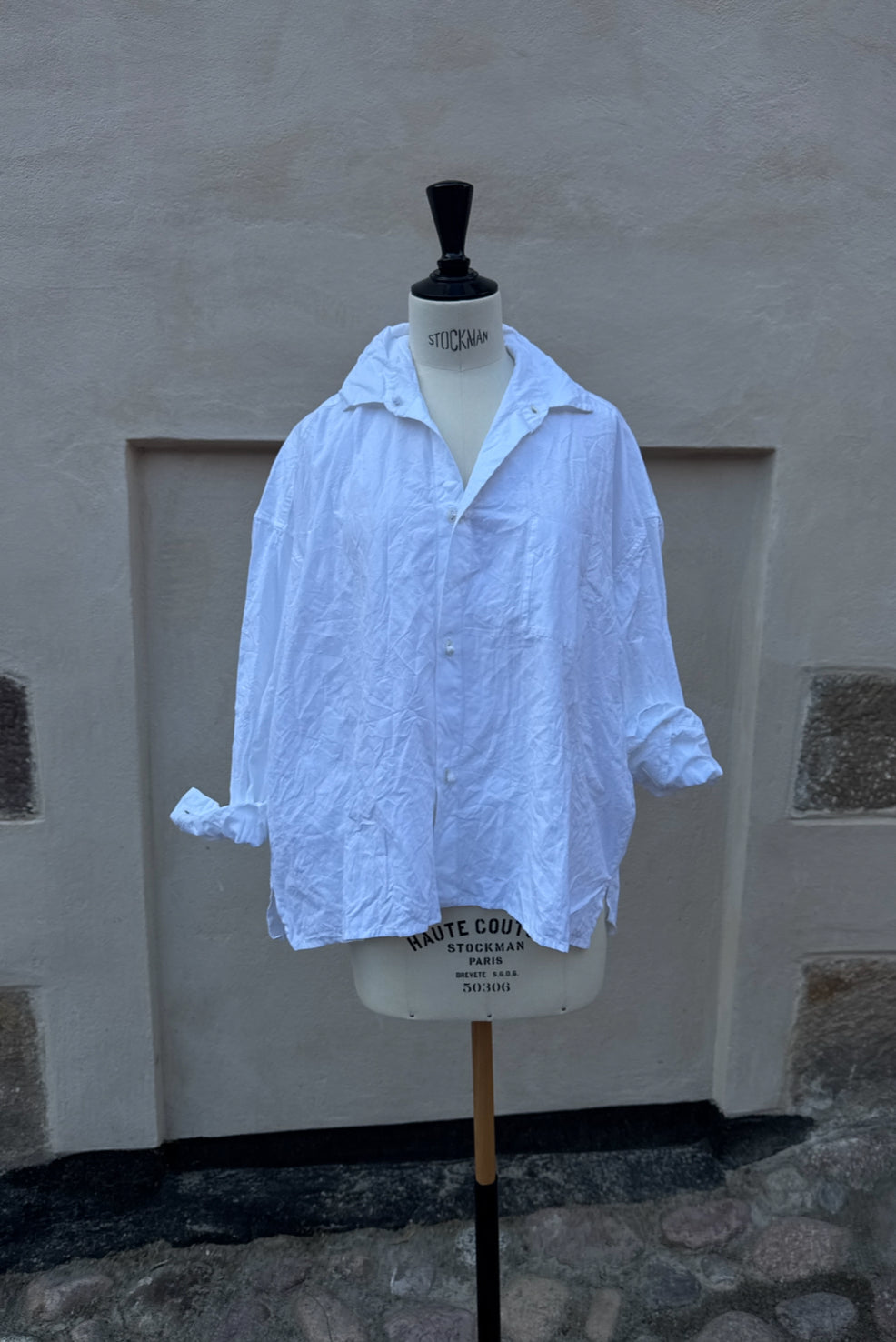 Daniela Gregis Spirito Cotton Shirt in White