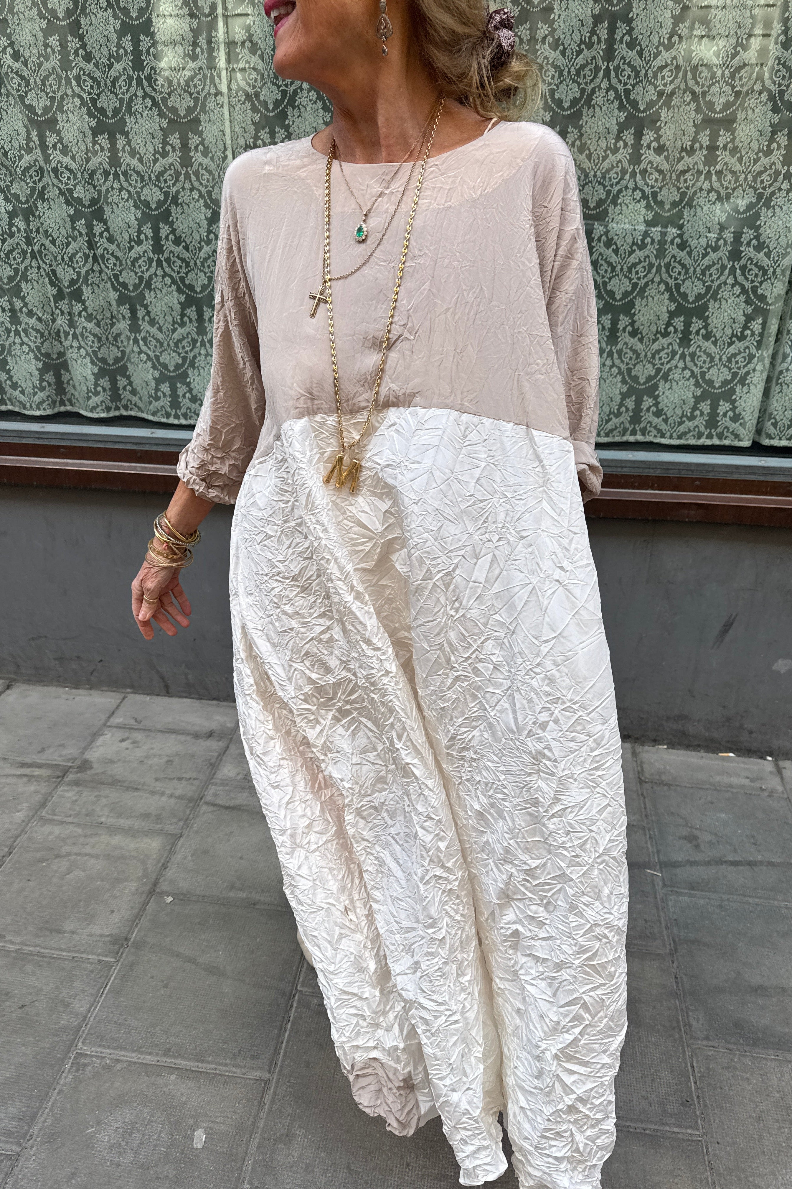 Daniela Gregis Brera Silk Dress