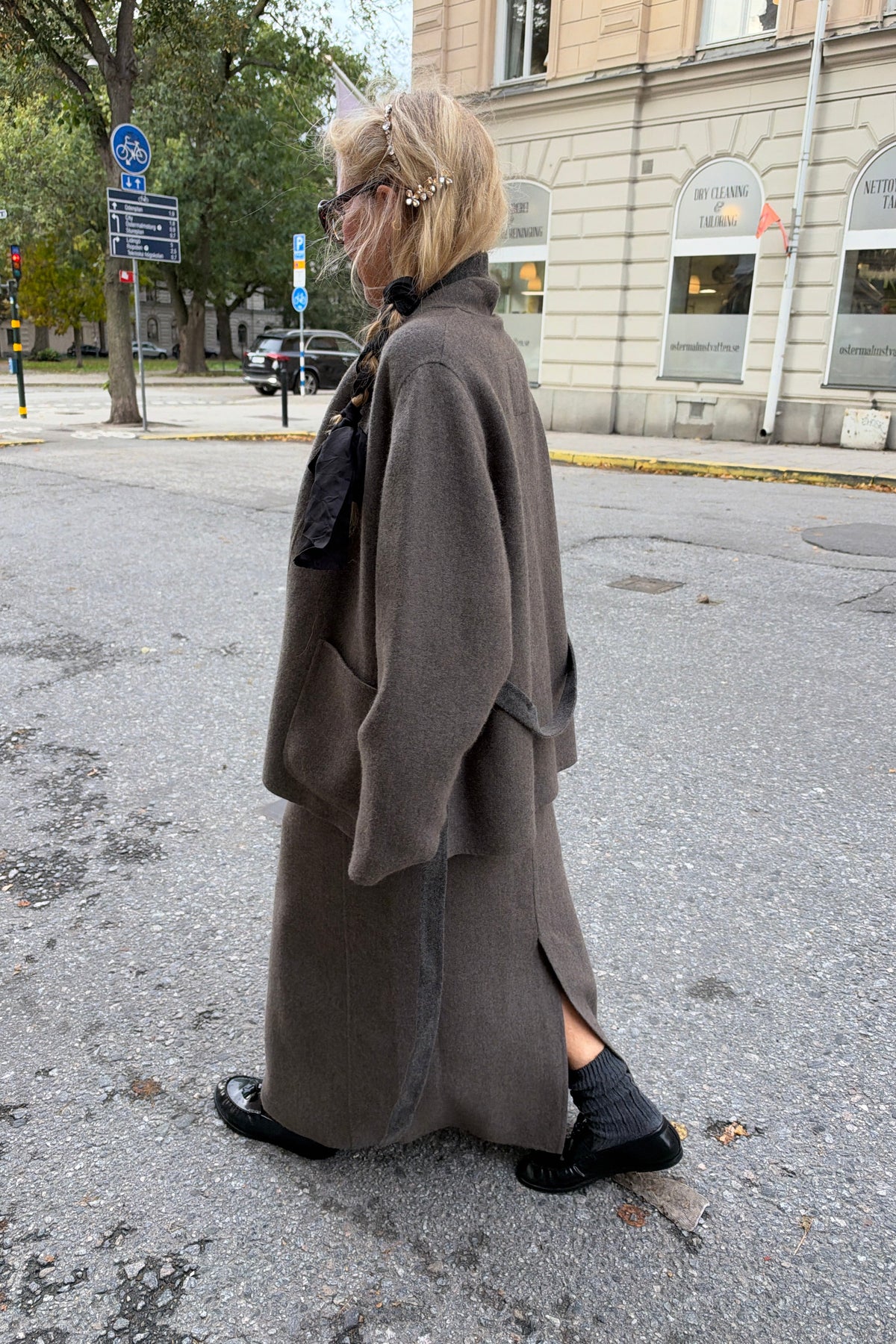Uma Wang Turino Cashmere and Silk jacket