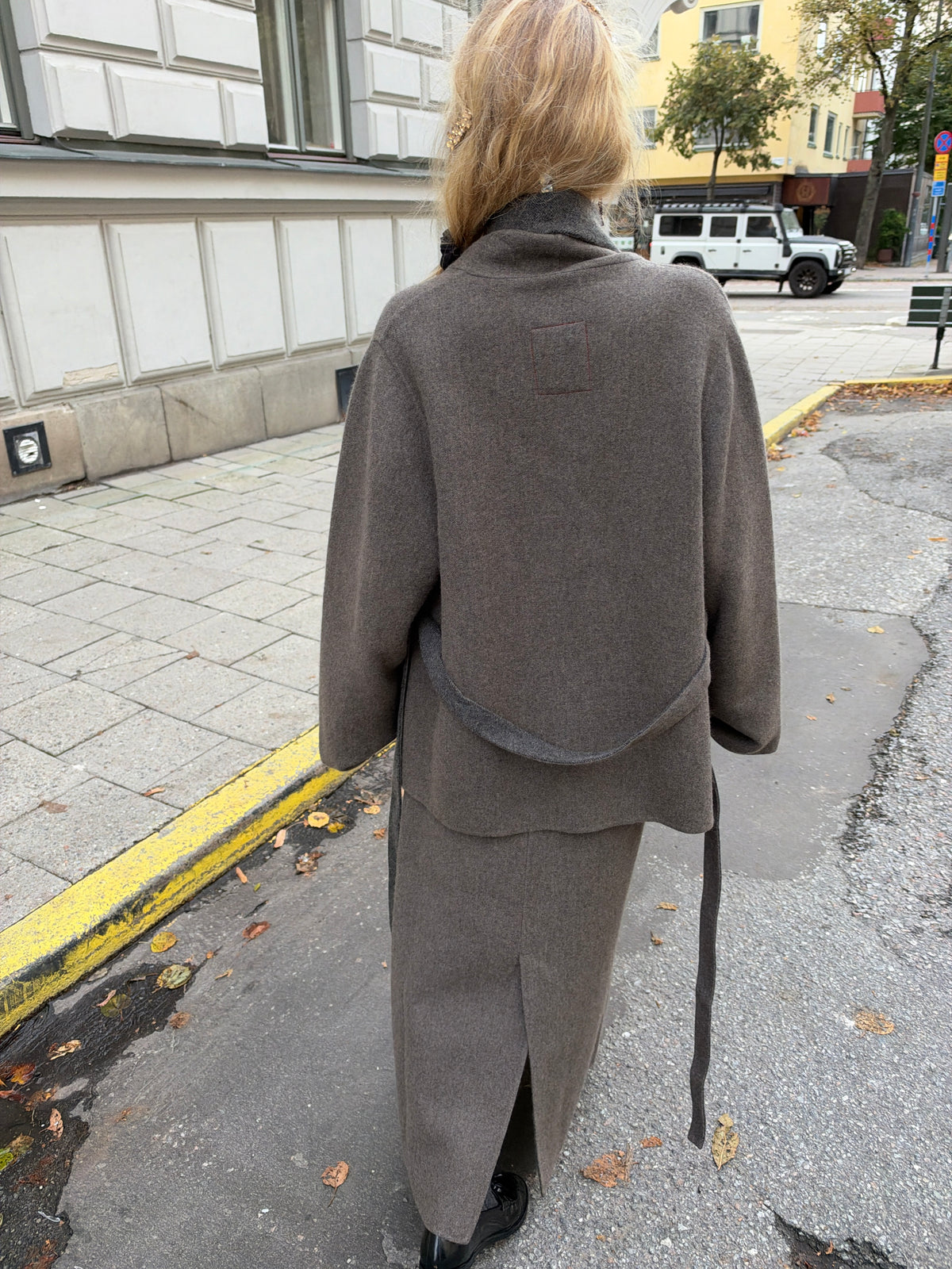 Uma Wang Turino Cashmere and Silk jacket