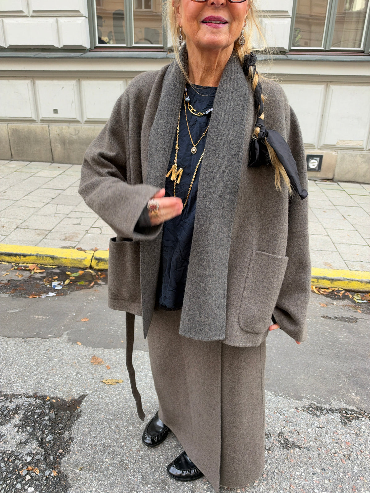 Uma Wang Turino Cashmere and Silk jacket