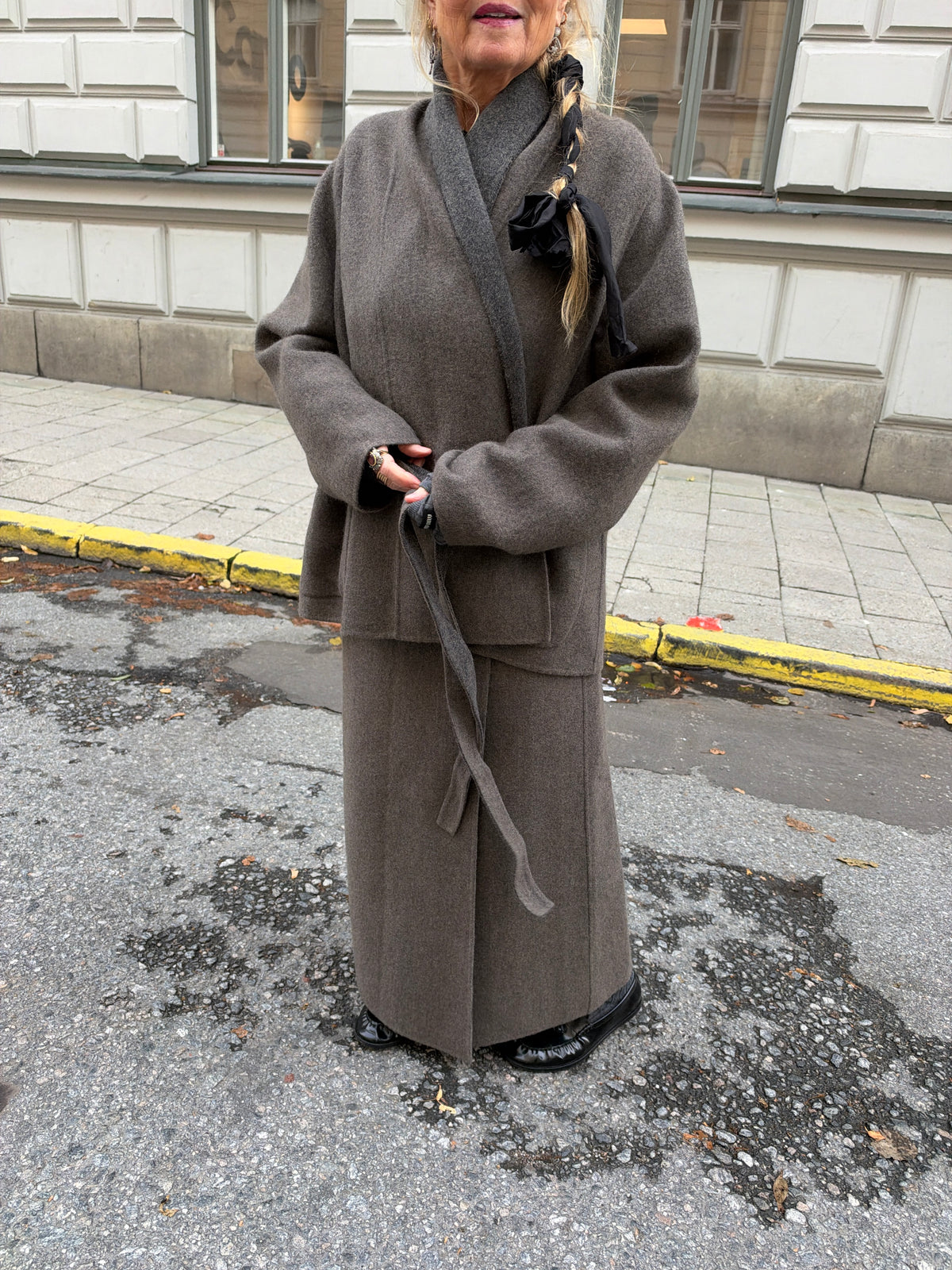 Uma Wang Turino Cashmere and Silk jacket