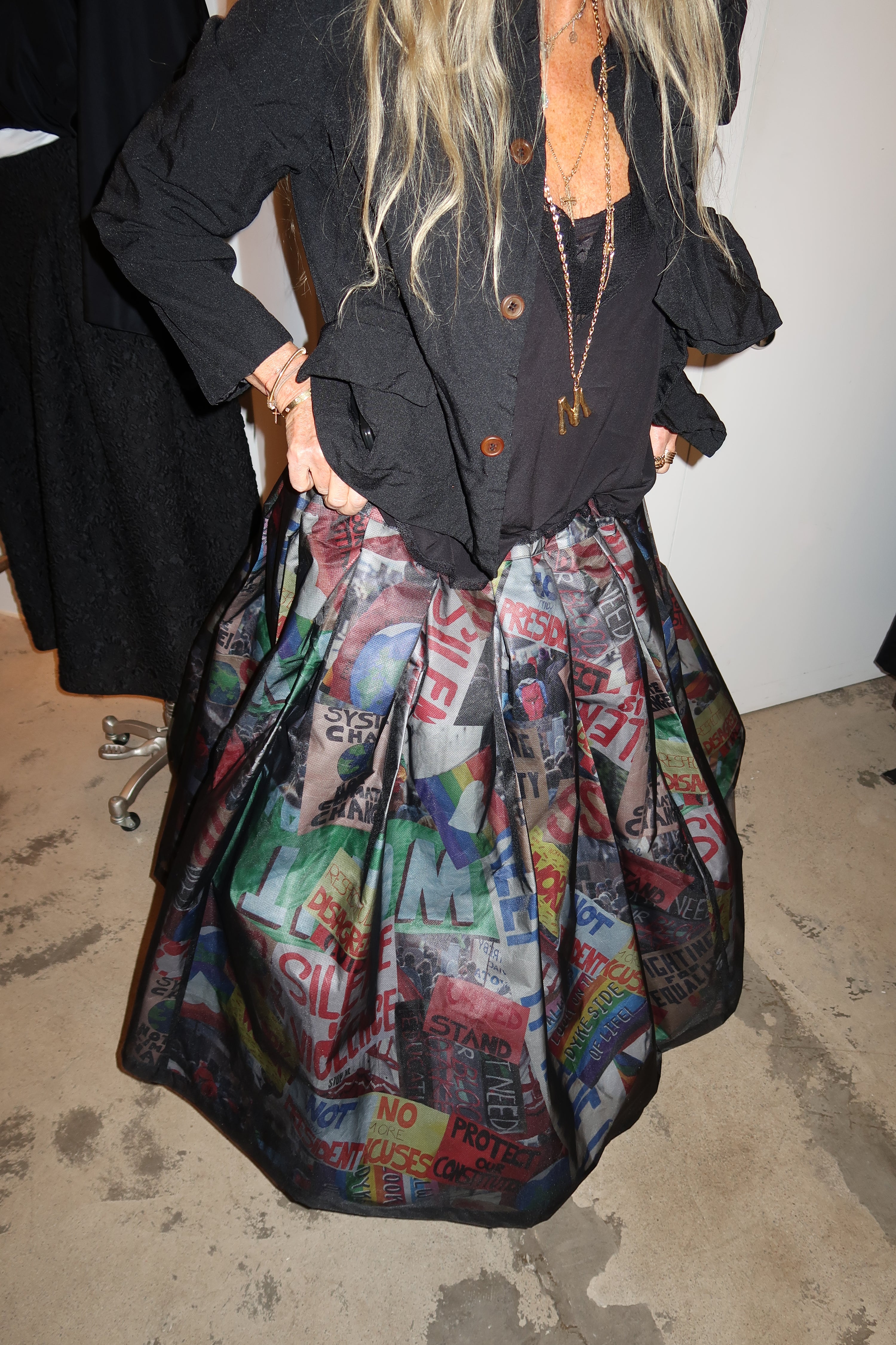 Comme des Garçons World skirt RUNWAY