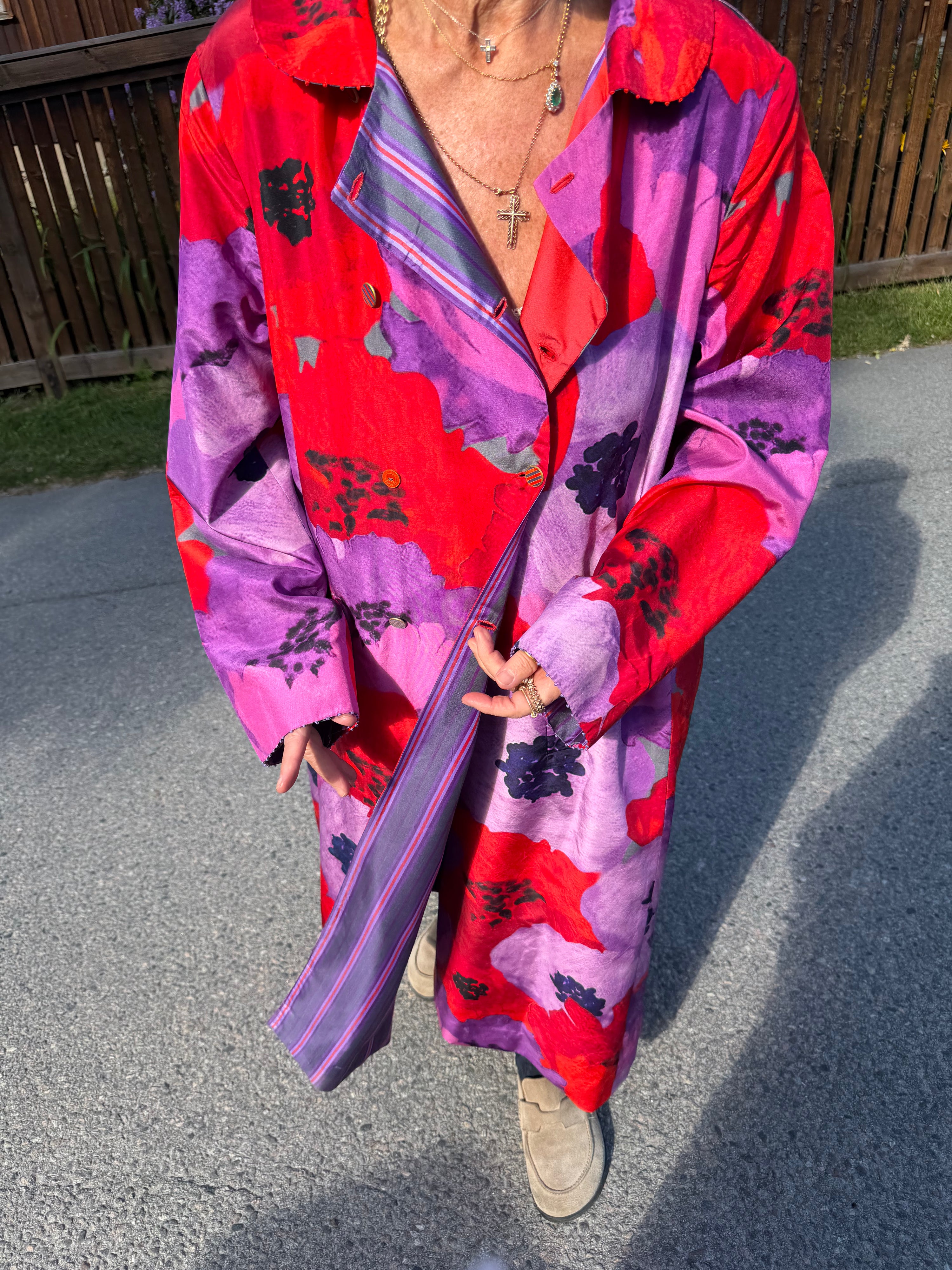 Pero Double Faced Silk Coat