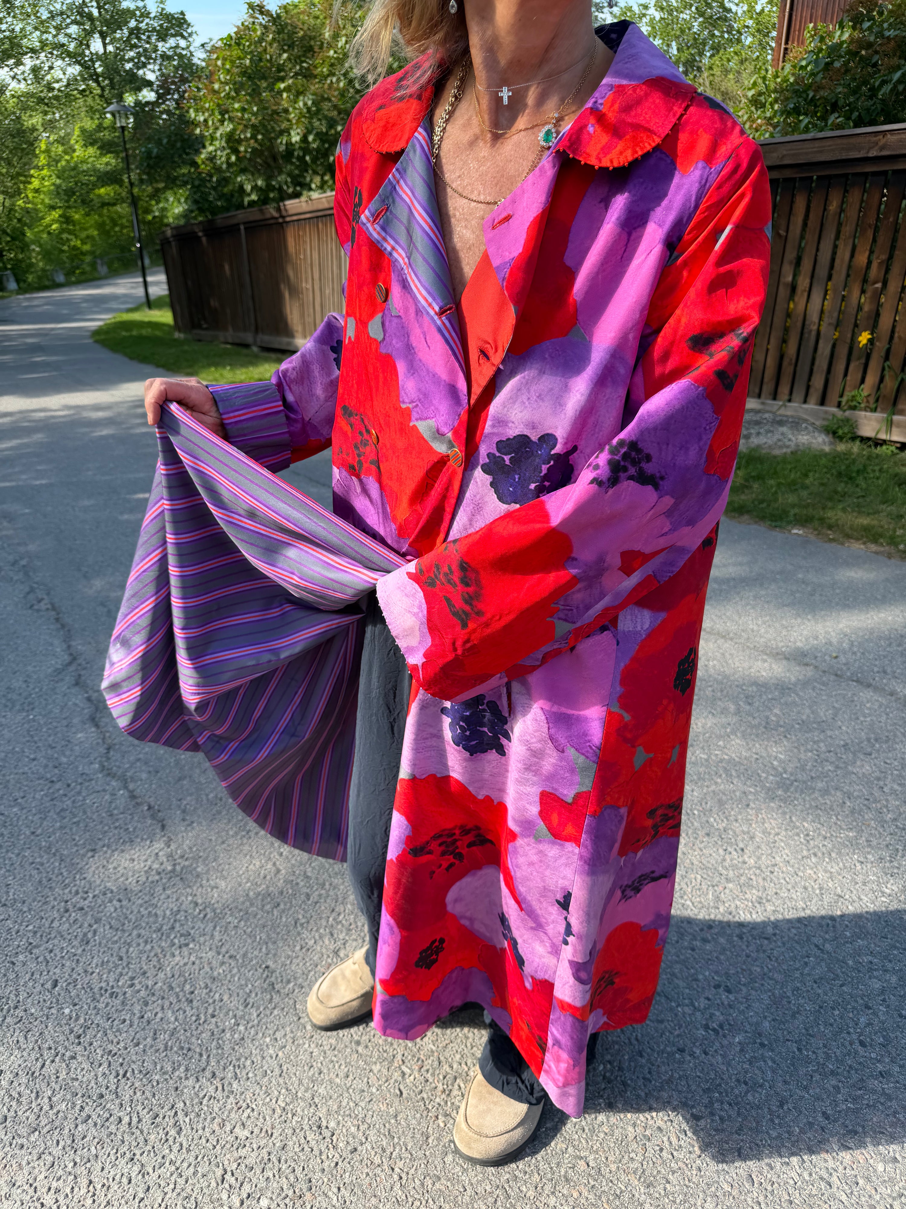 Pero Double Faced Silk Coat