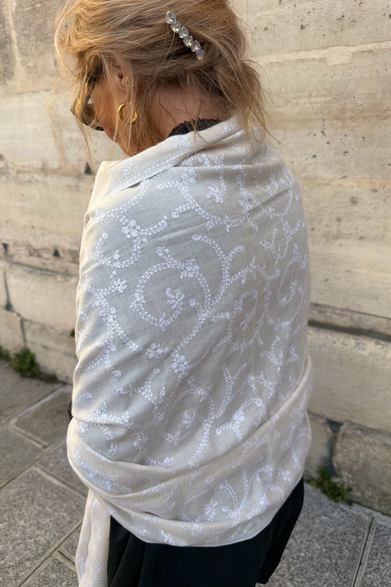 Yaser Shaw Scarf - Chantilly