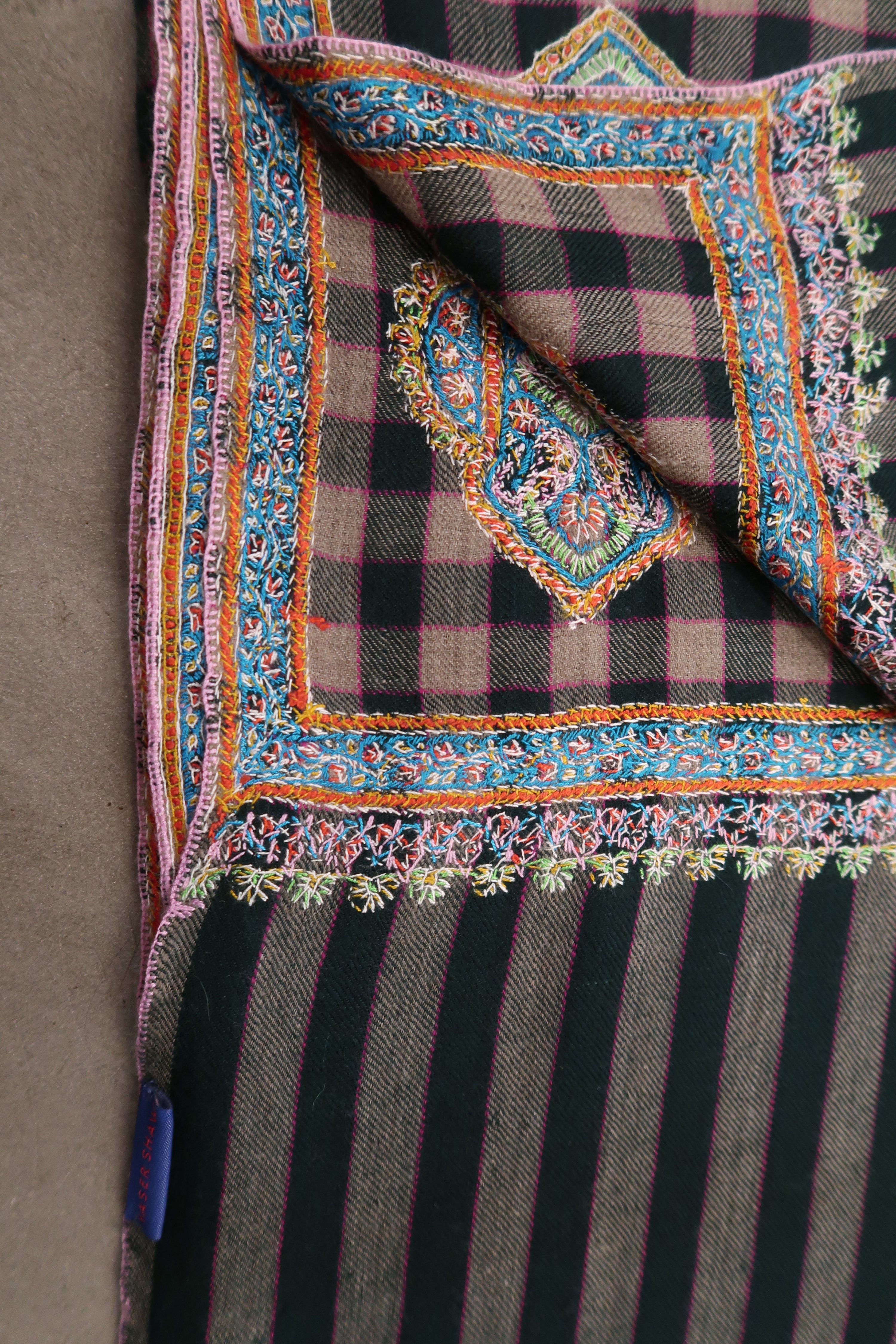 Yaser Shaw Scarf - Forest