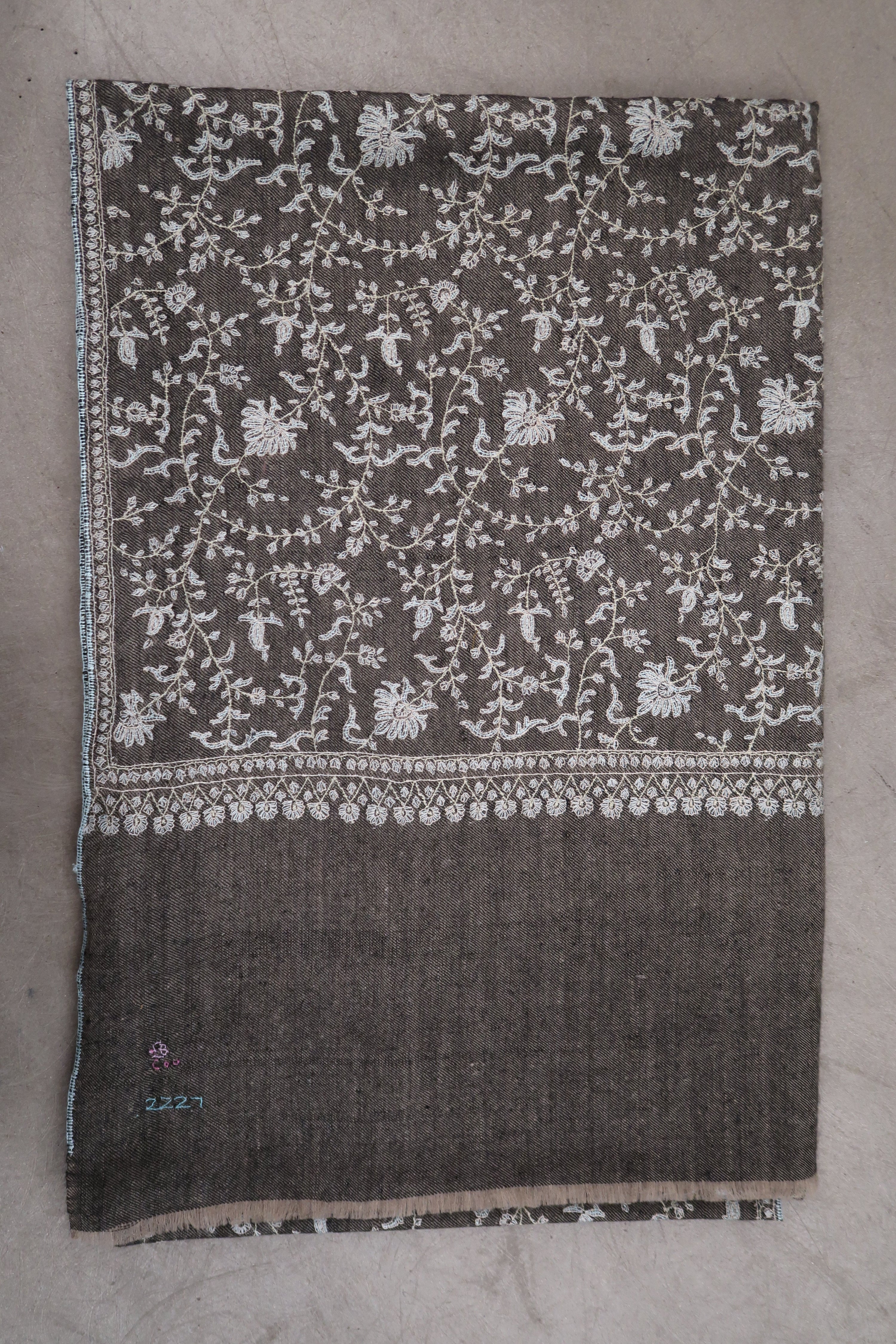 Yaser Shaw Scarf - Greyish
