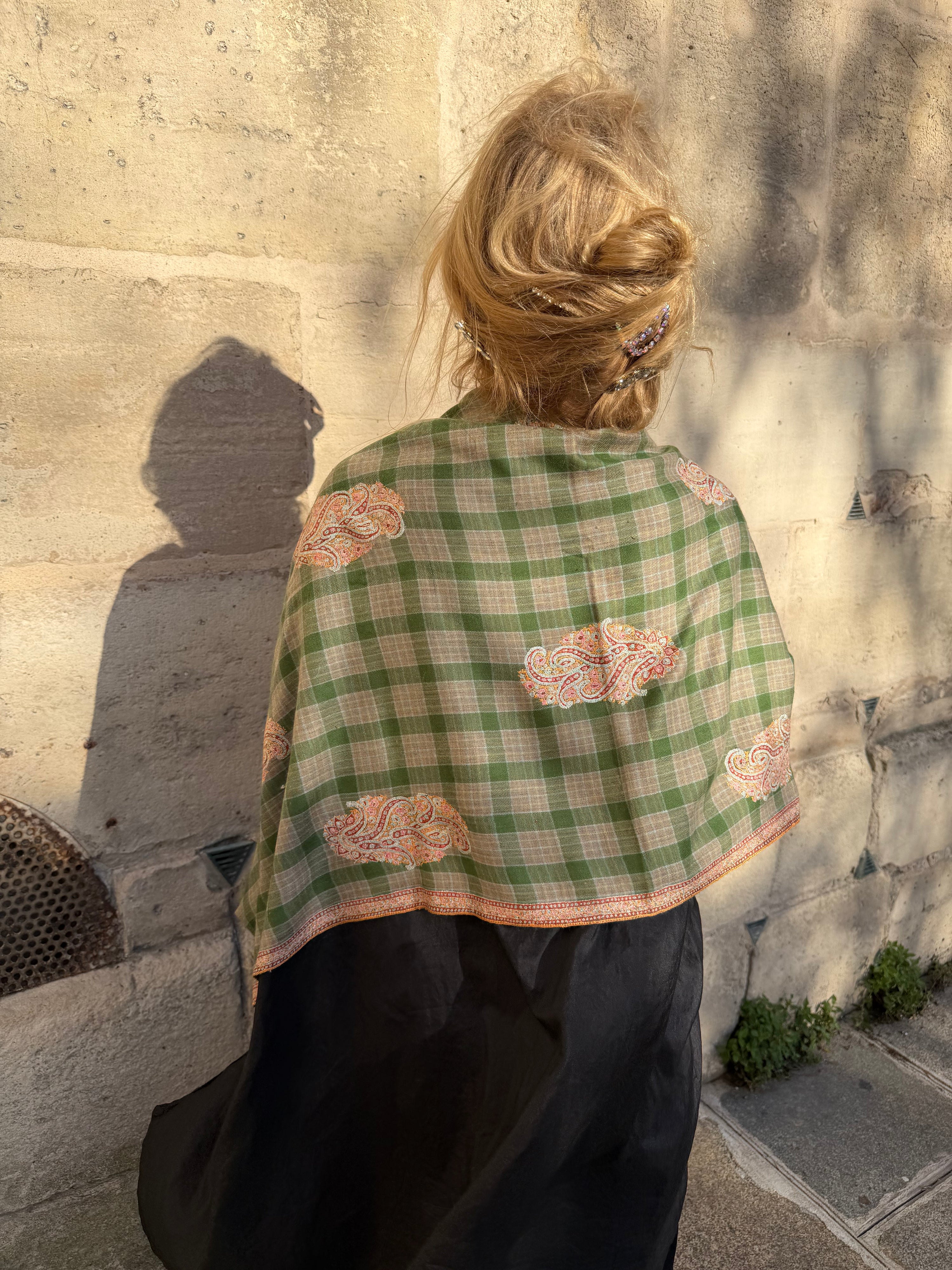 Yaser Shaw Scarf - Verde