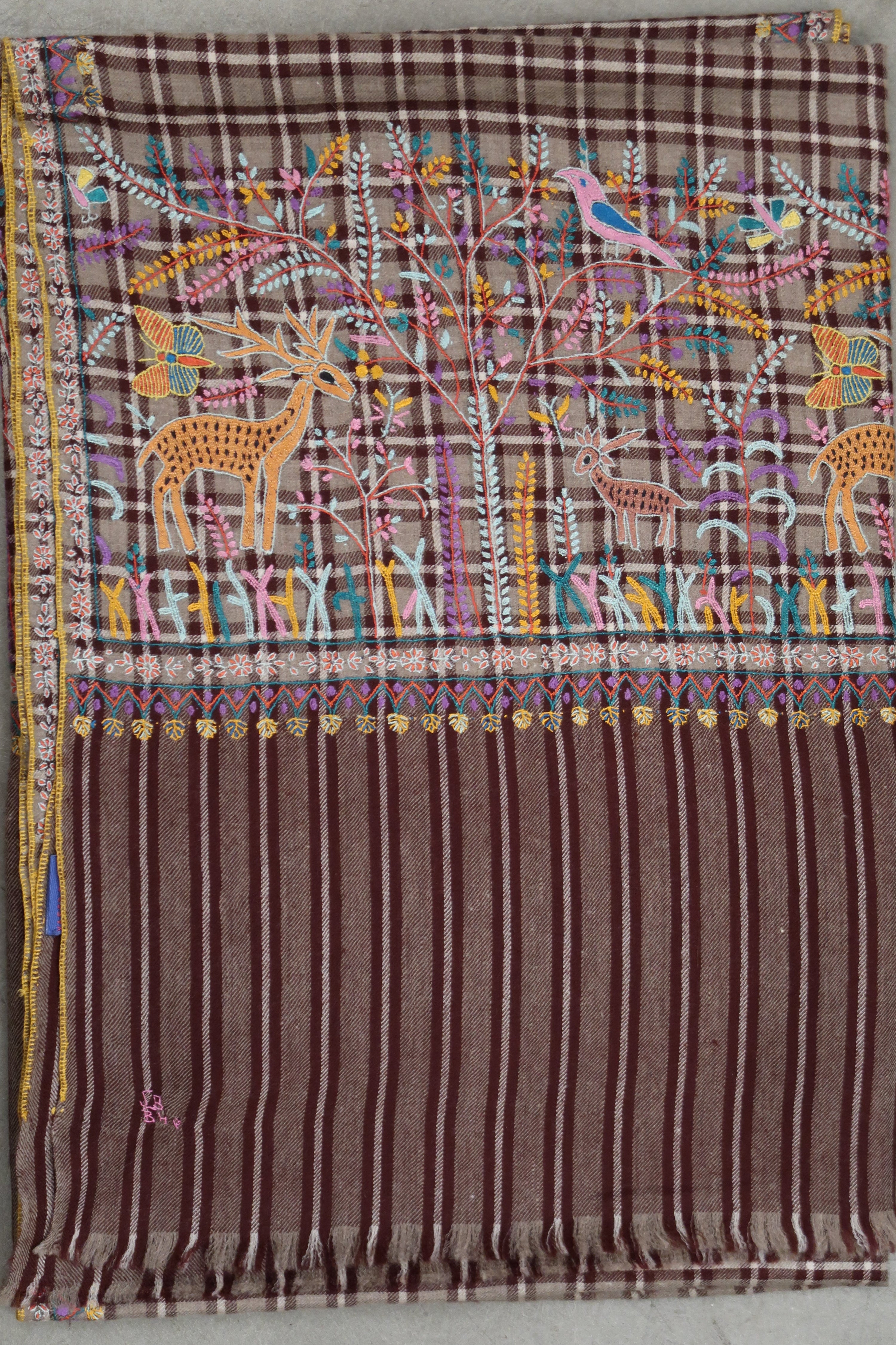 Yaser Shaw Scarf - Earth