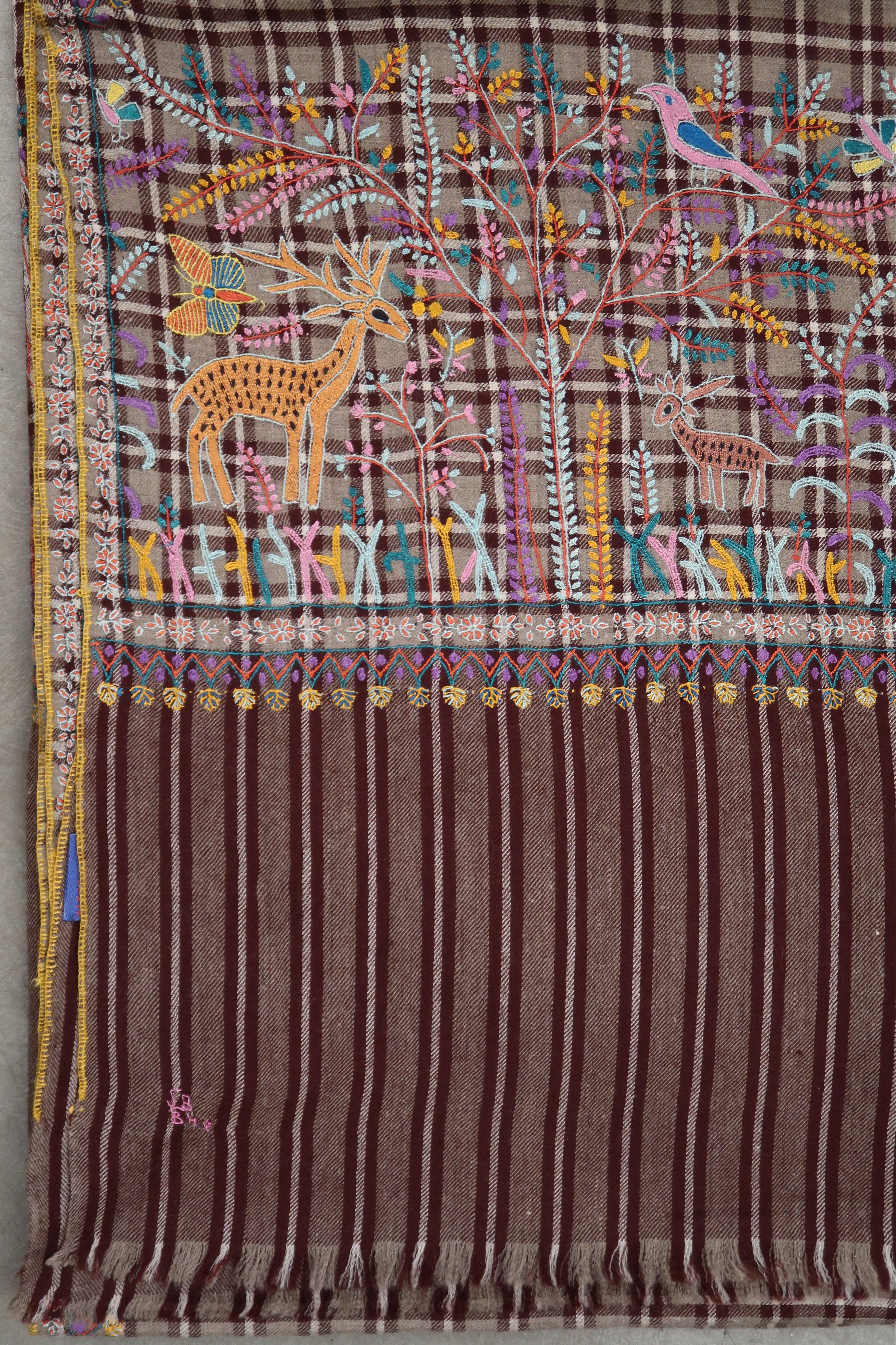 Yaser Shaw Scarf - Earth