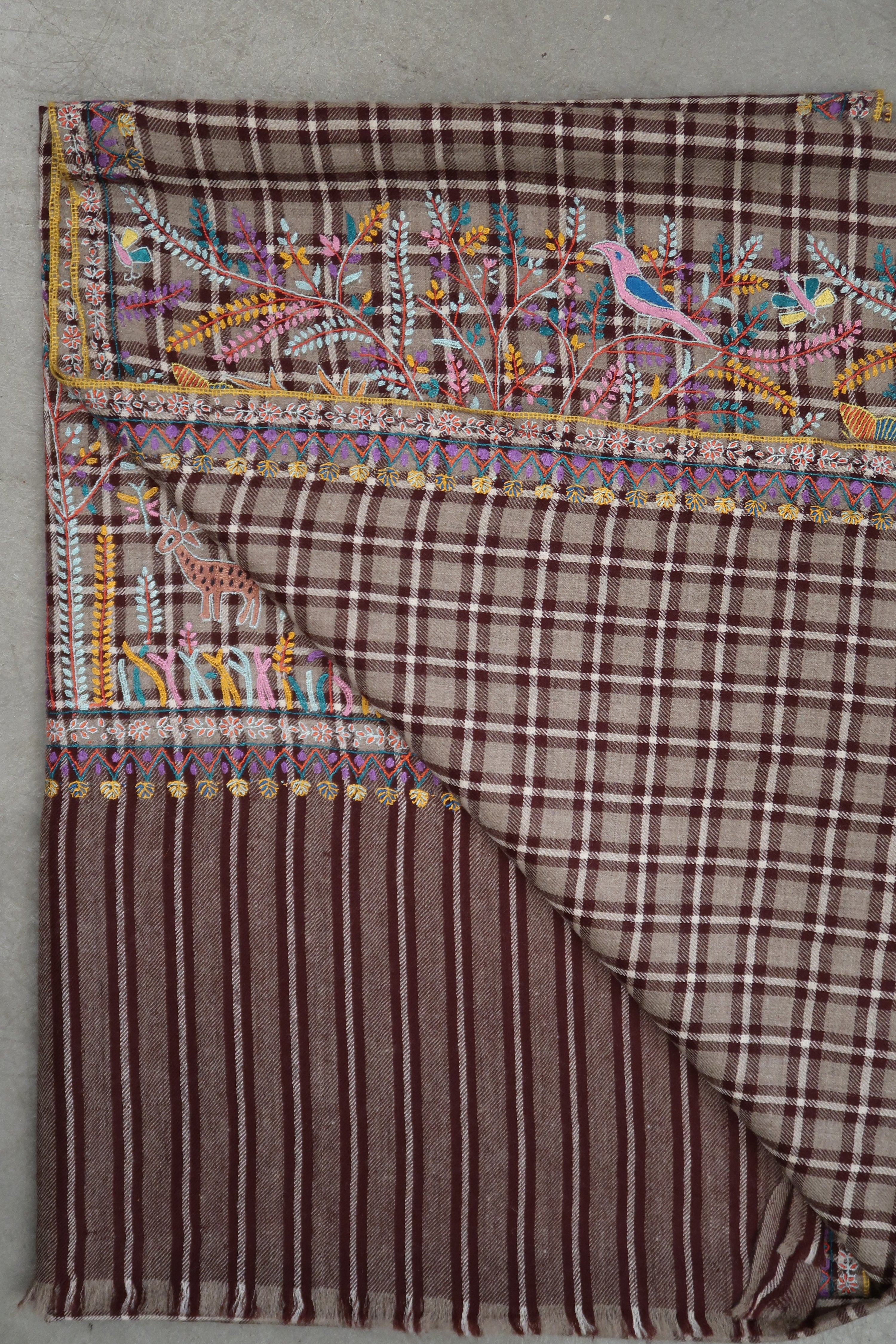 Yaser Shaw Scarf - Earth