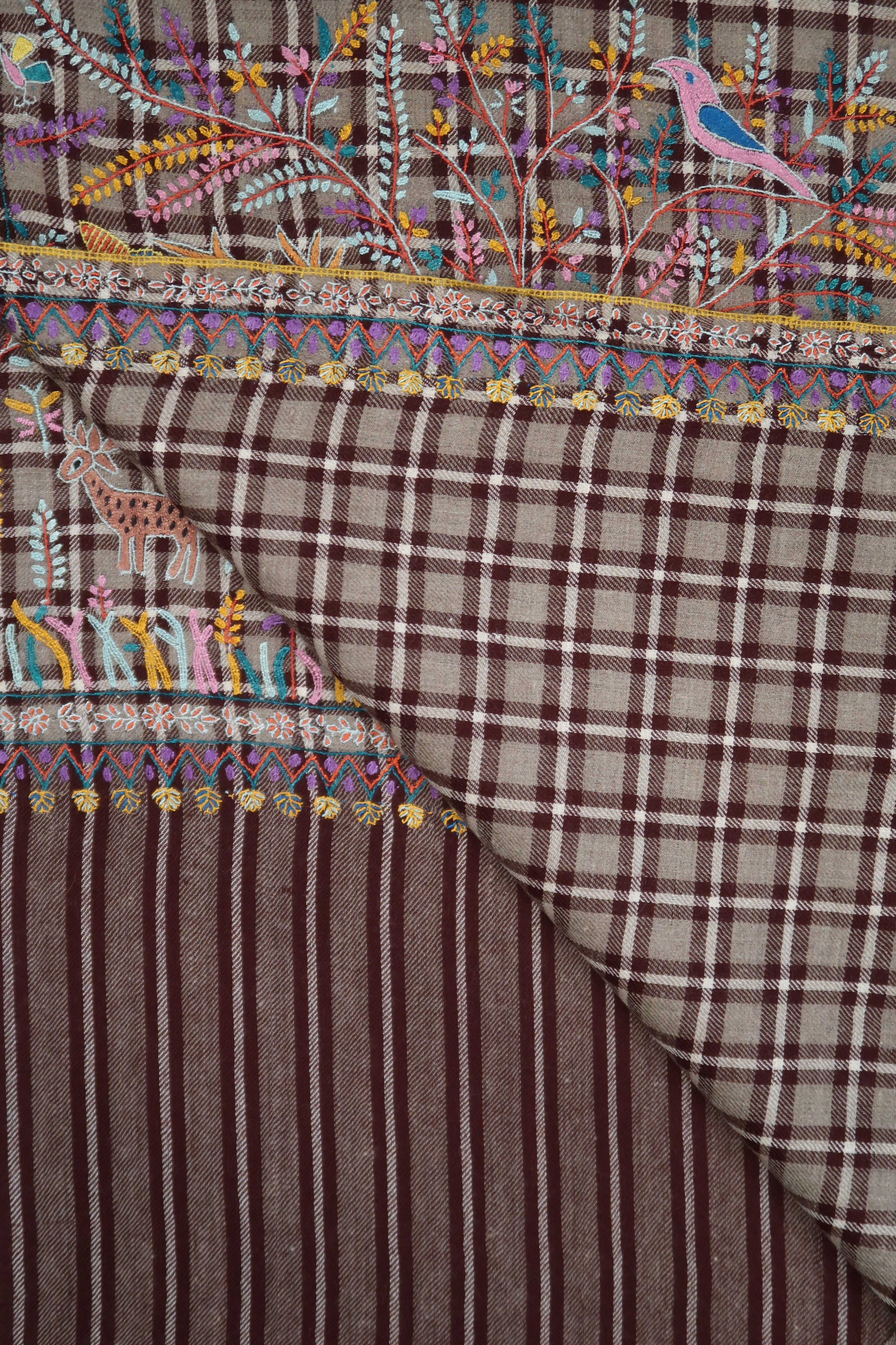 Yaser Shaw Scarf - Earth