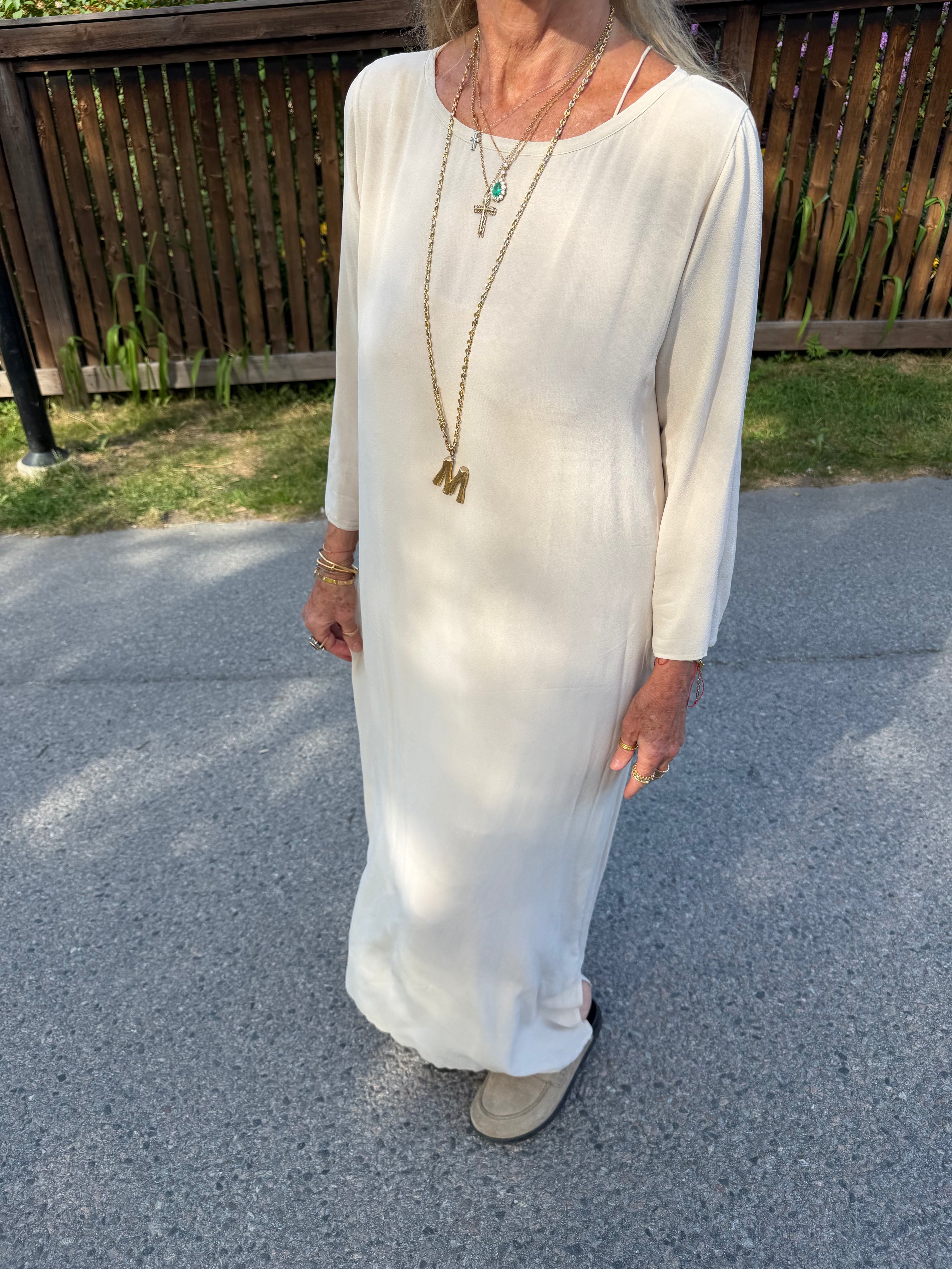Private Essential Dress in Ecru