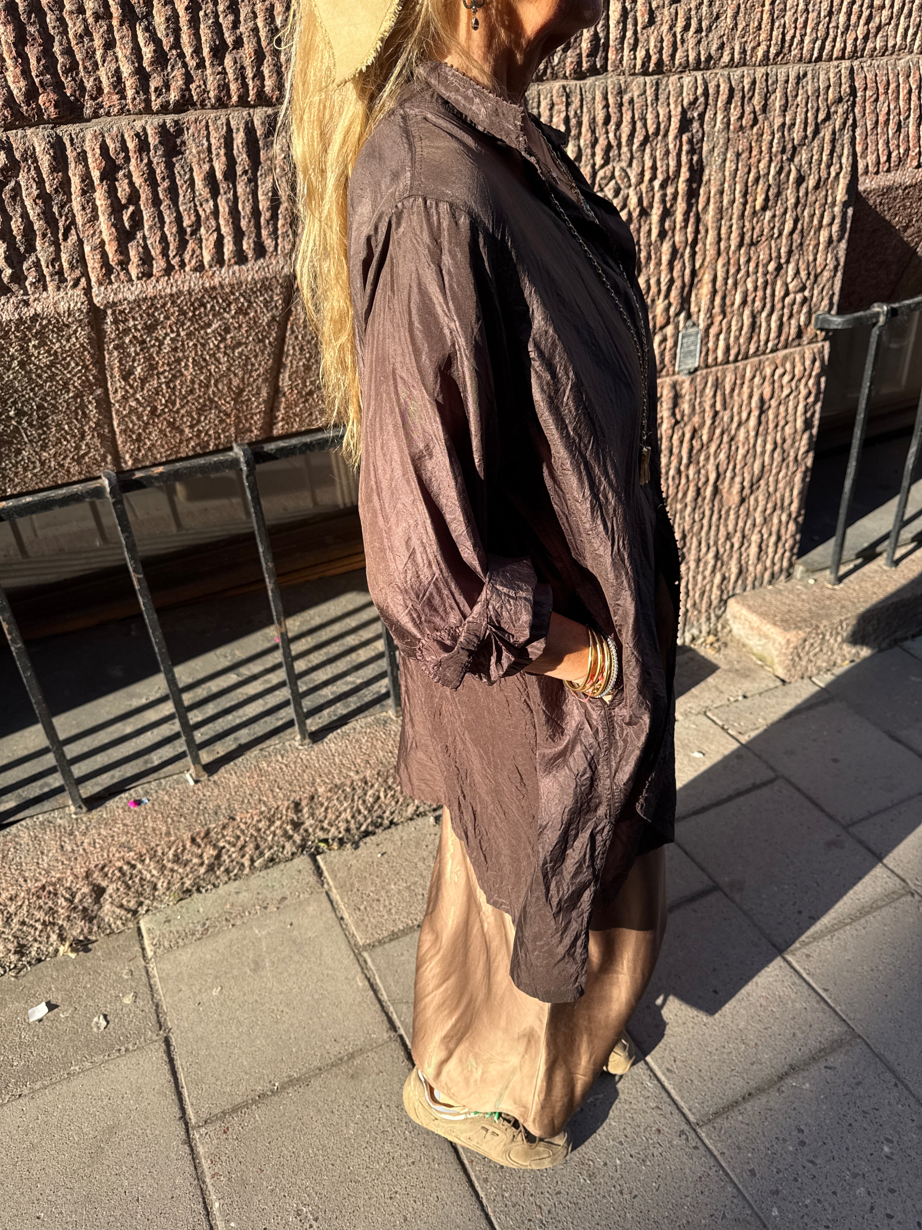 Pero Germain Blouse in Chocolate