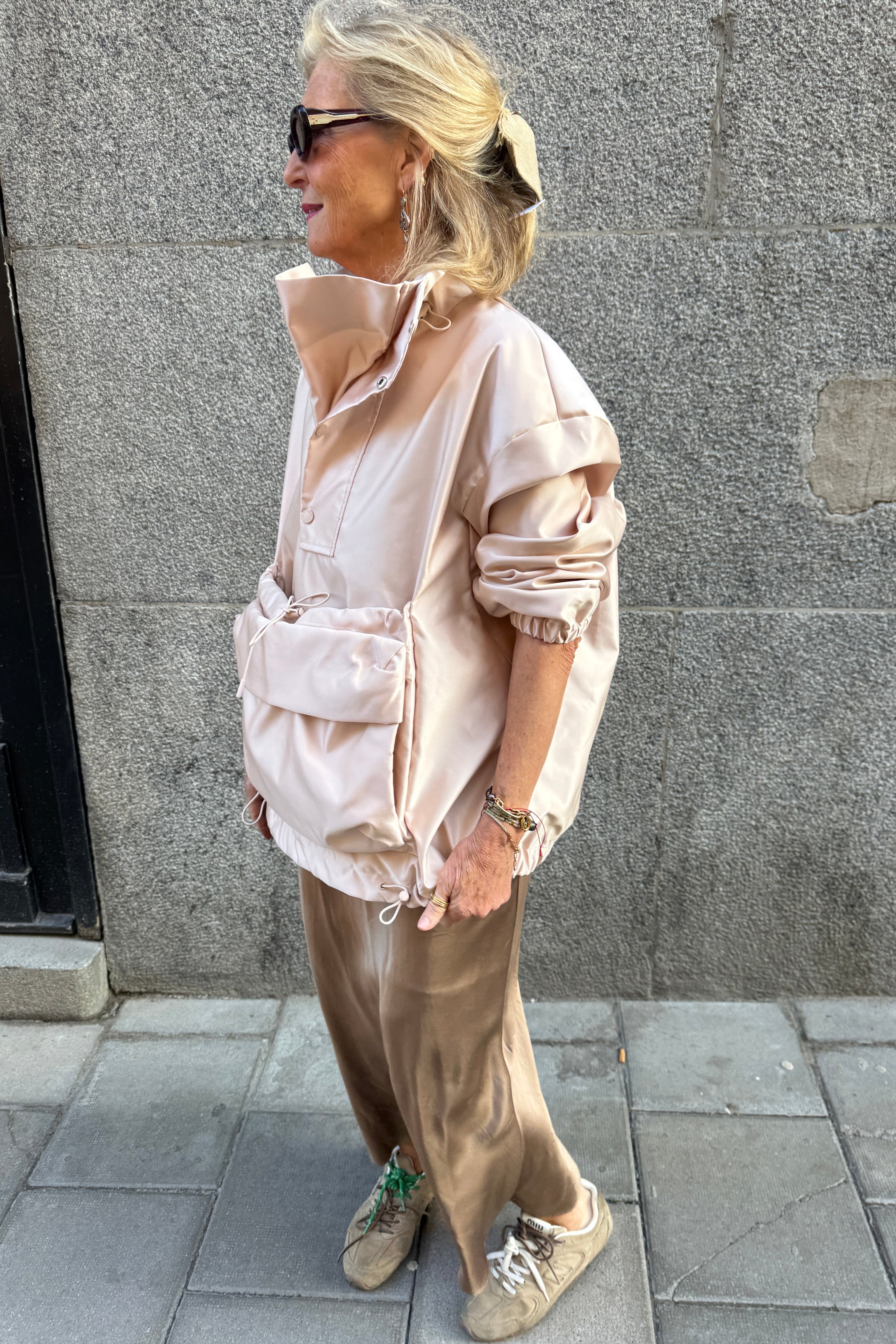 Simone Rocha Cargo Cagoule Powder jacket