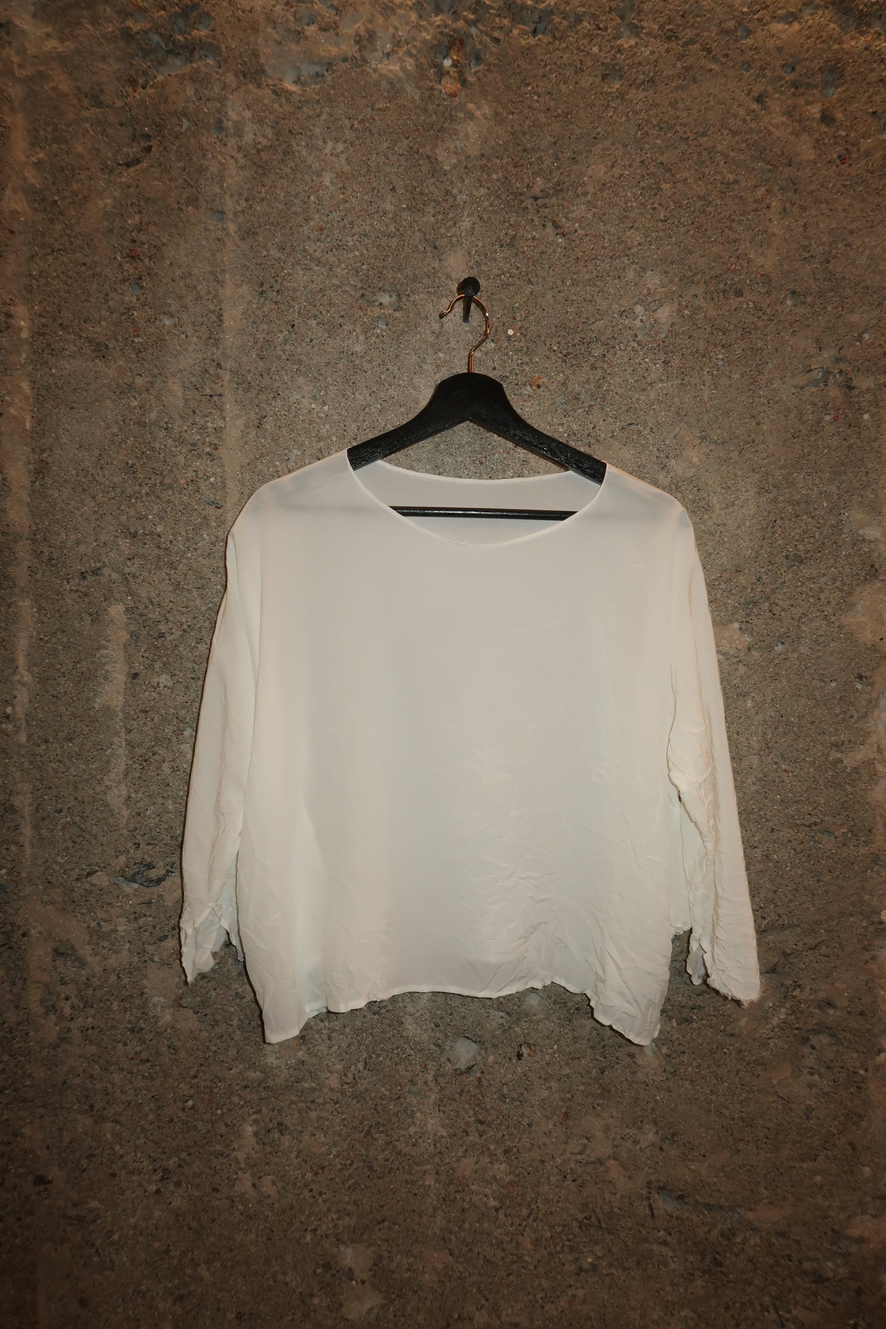 Daniela Gregis lil silk top White