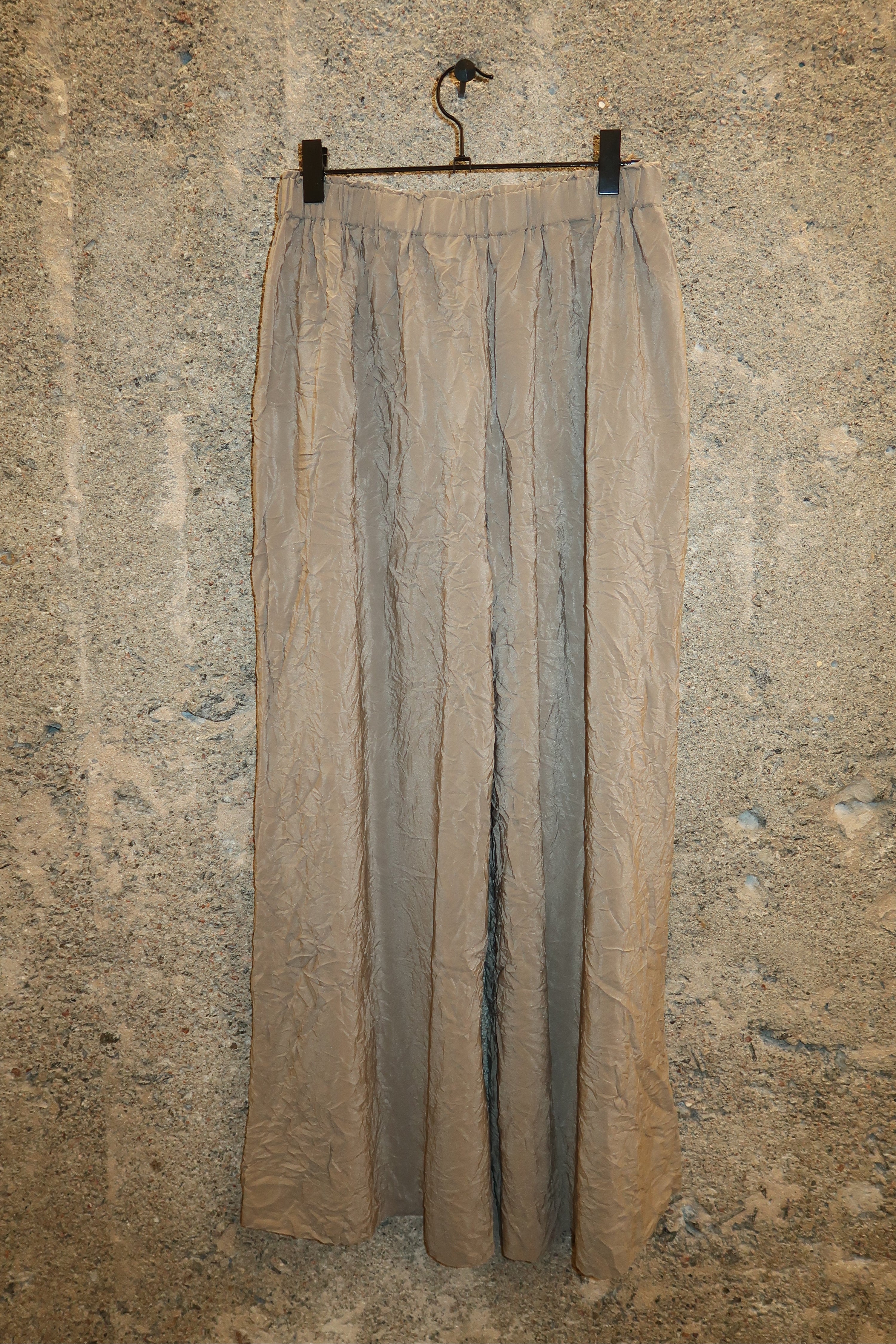 Daniela Gregis Silk Tornabuoni Pants in Earth