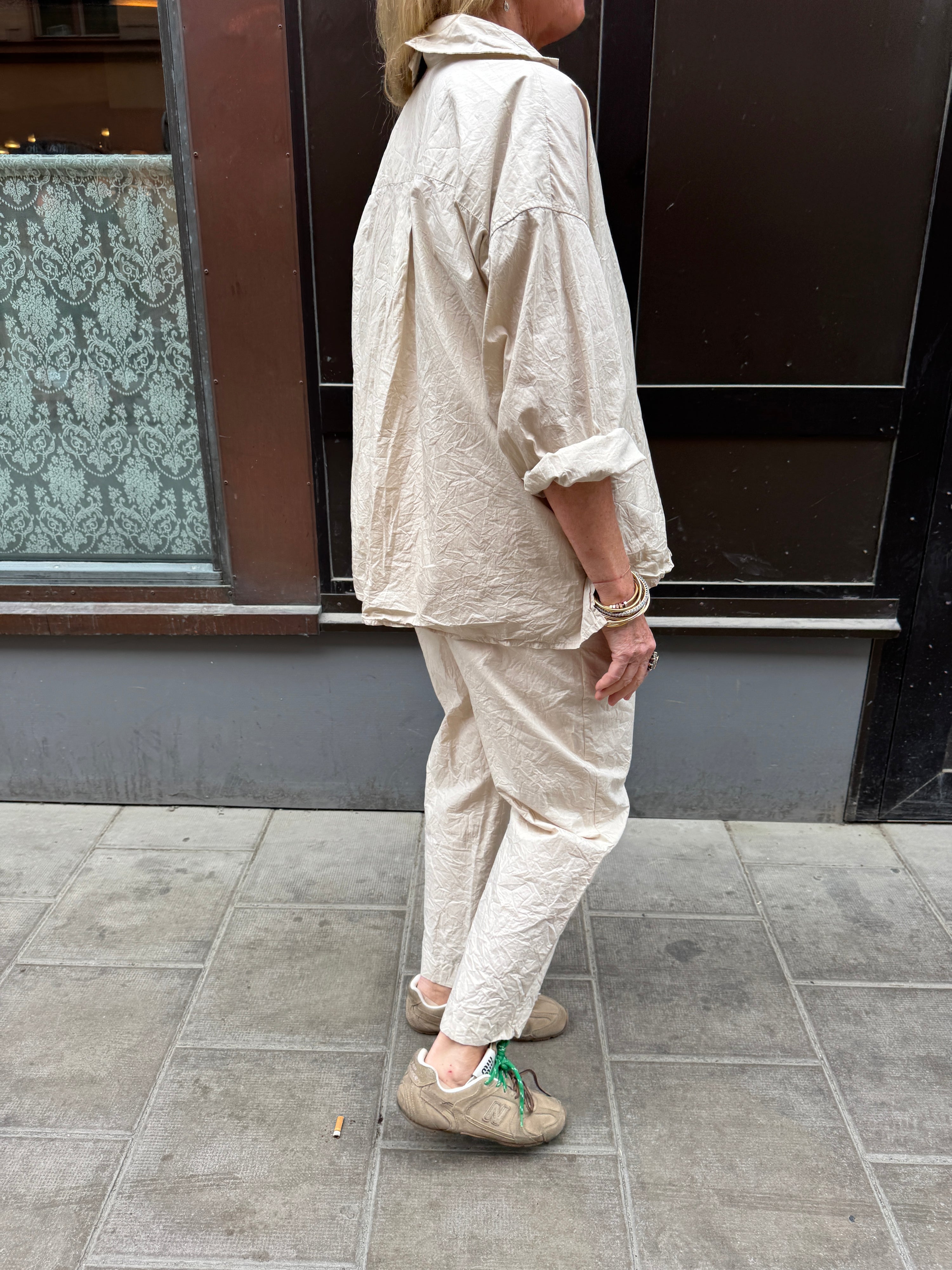 Daniela Gregis Cotton Pants - Beige