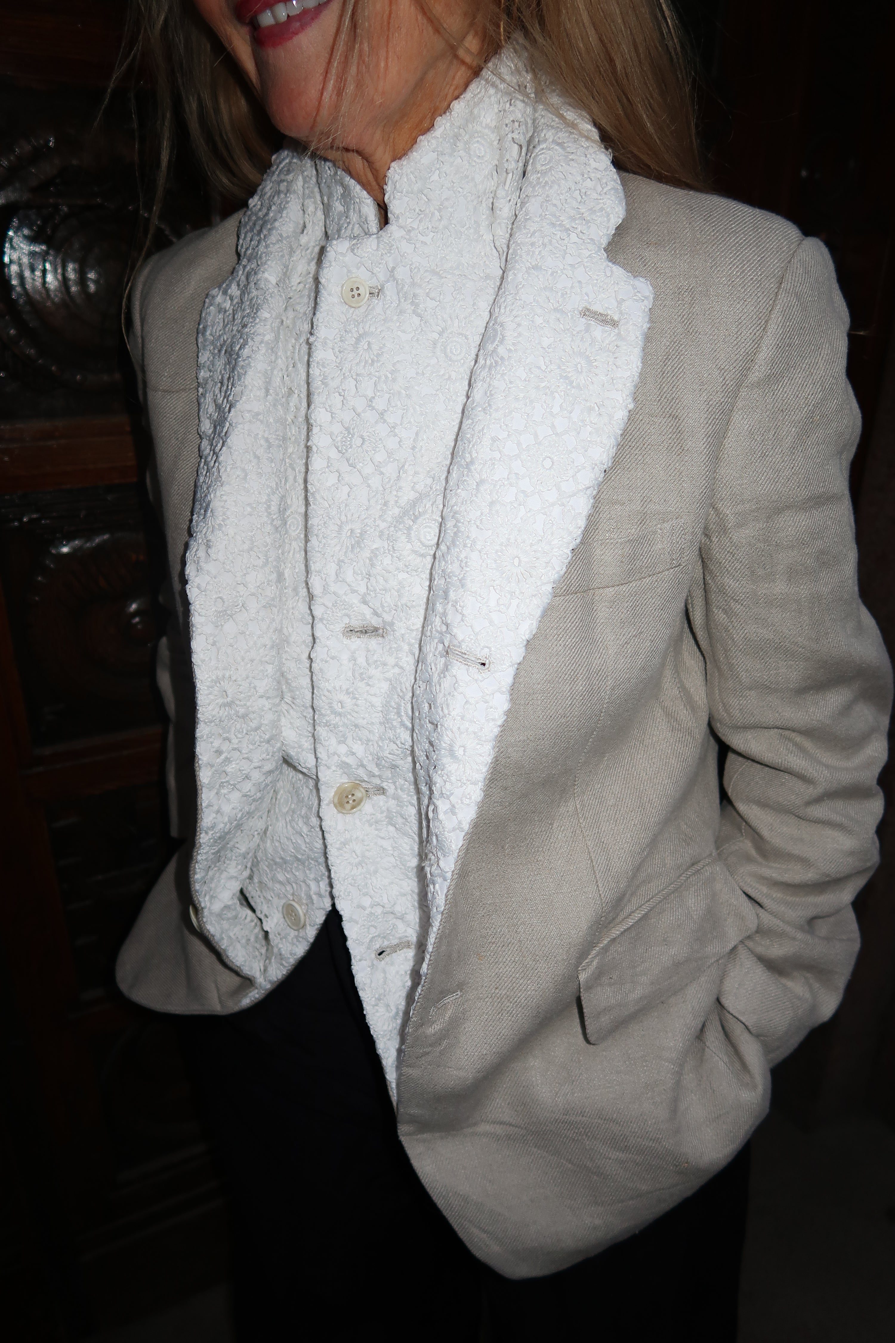 Comme des Garçons Linnen Jacket