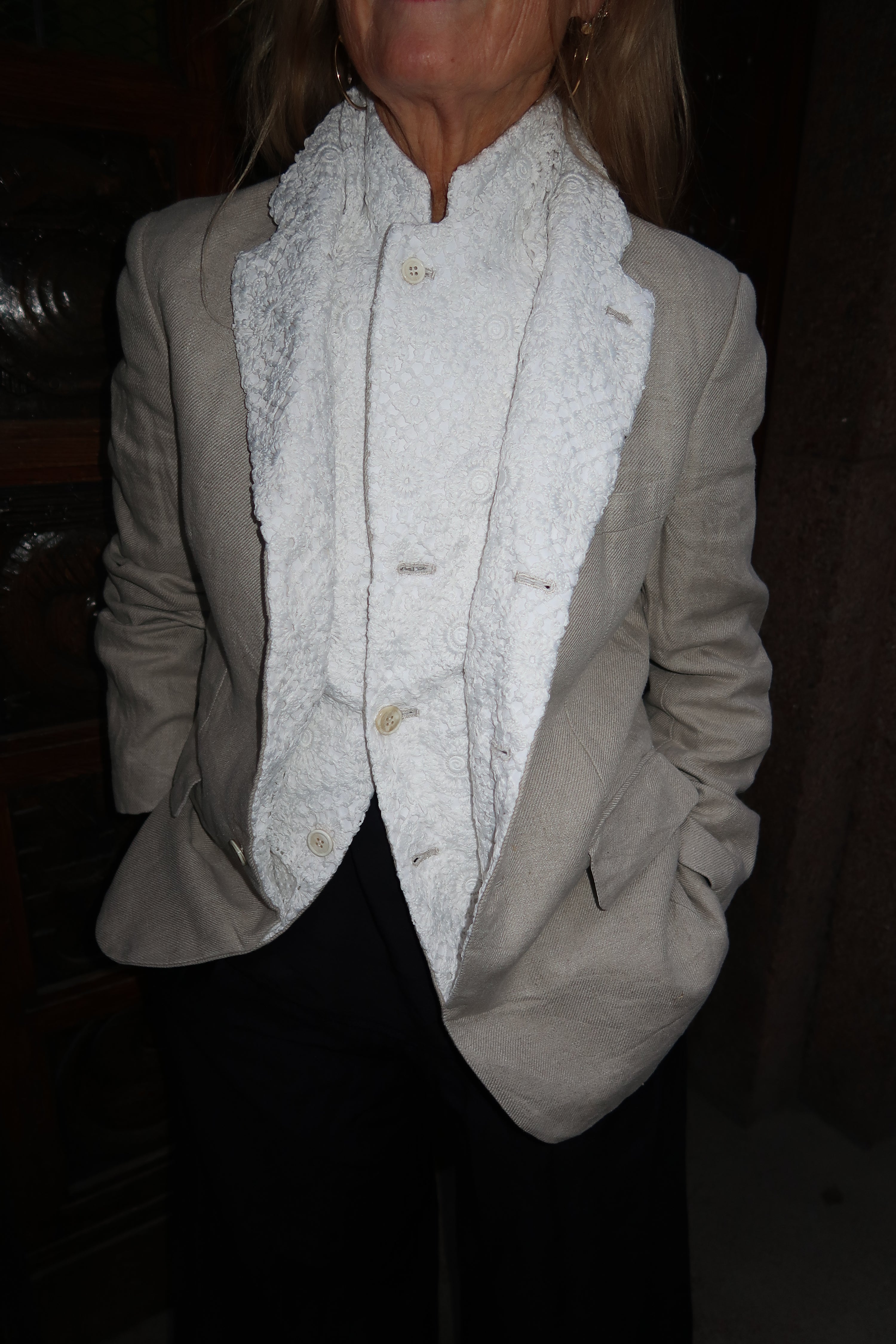 Comme des Garçons Linnen Jacket