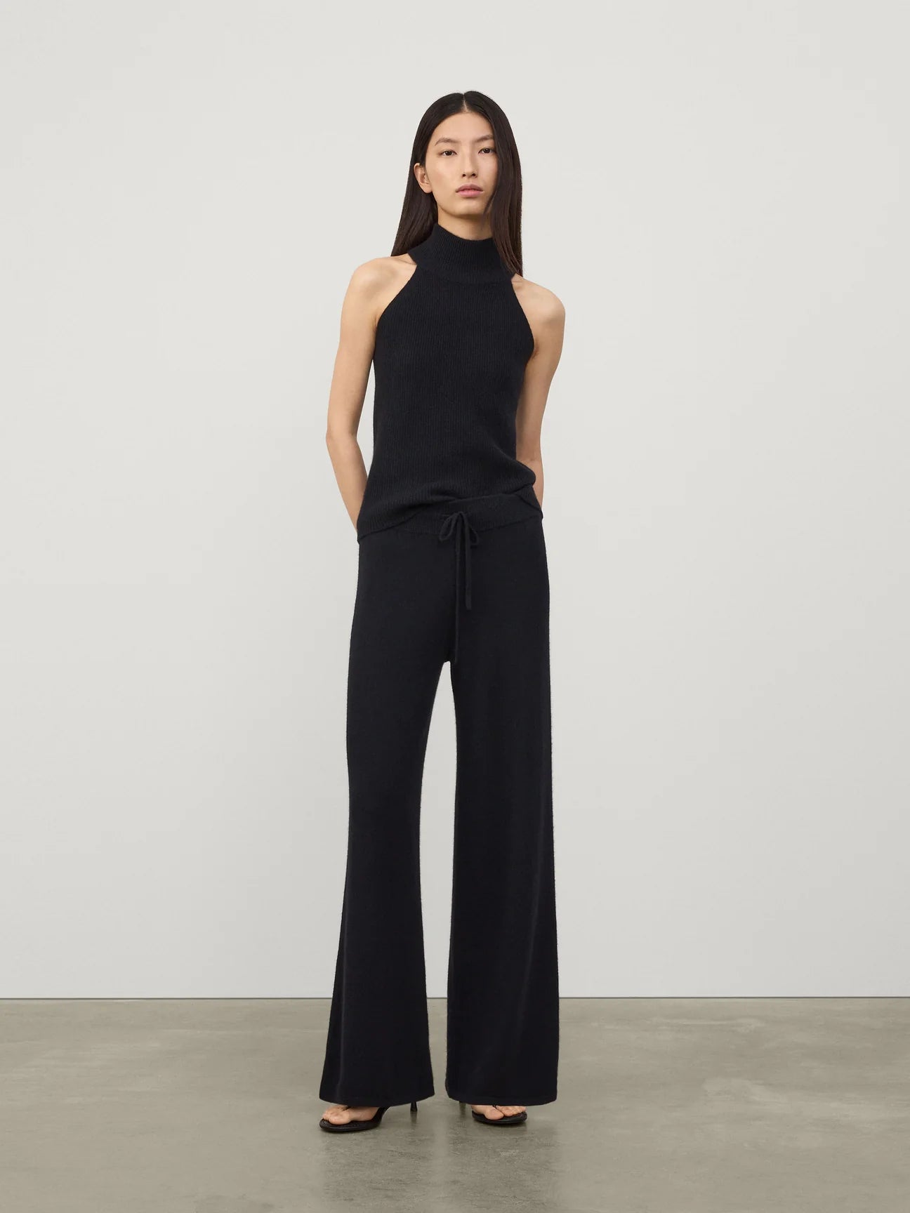 Lisa Yang Cashmere Pants in Black
