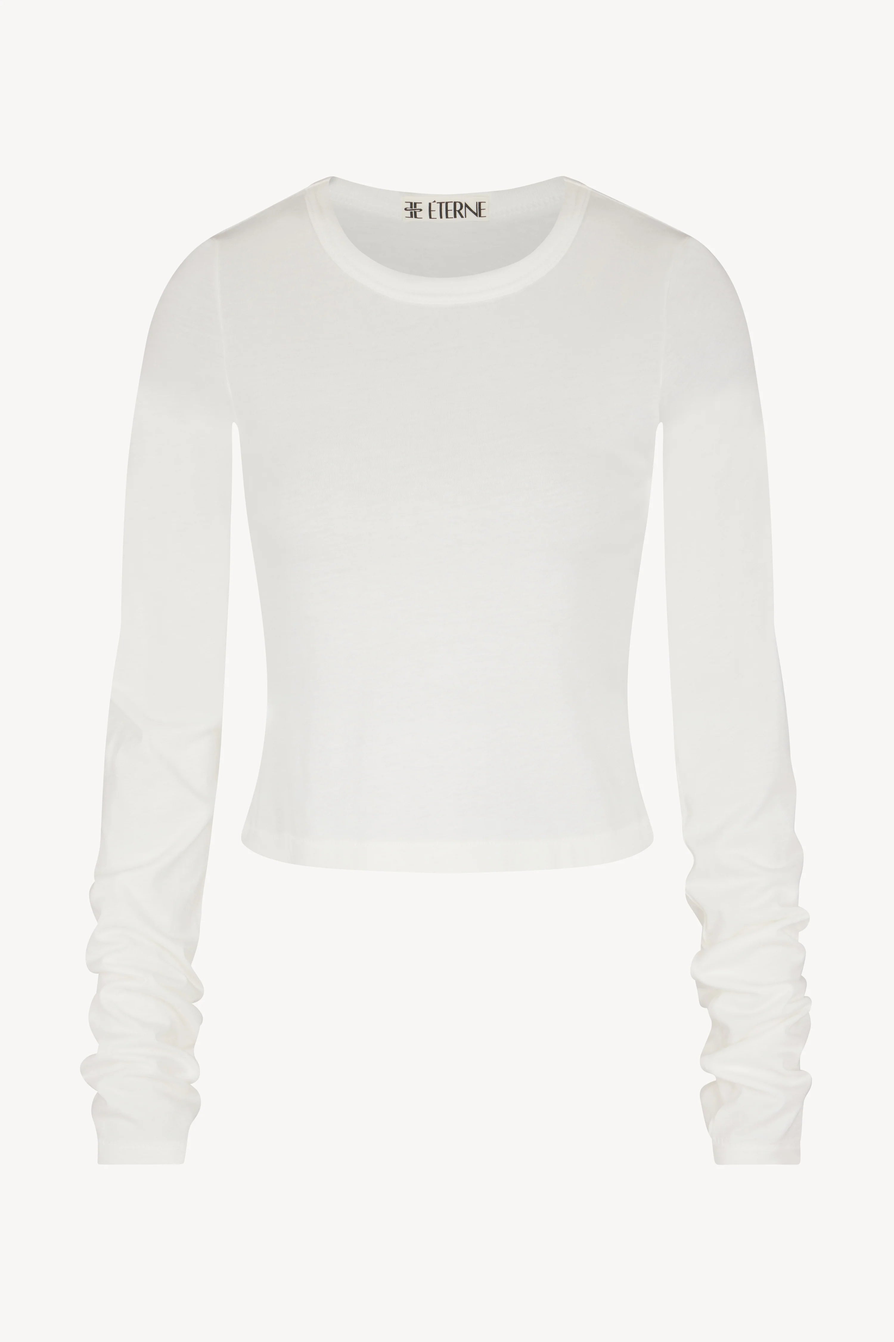 Eterne Hailey Long Sleeve Tee Cream