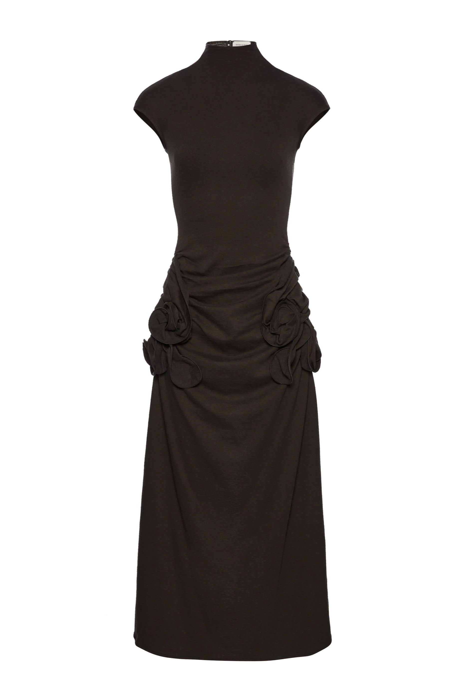 Magda Butrym Wrap Dress Grey