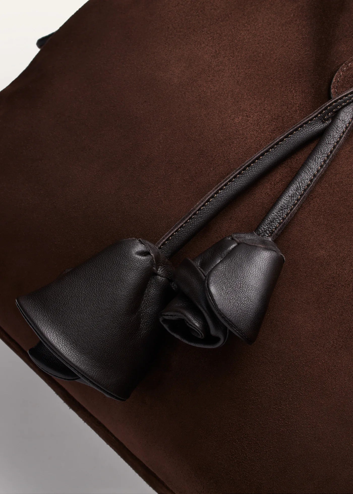 Magda Butrym Large Brigitte bag in brown suede