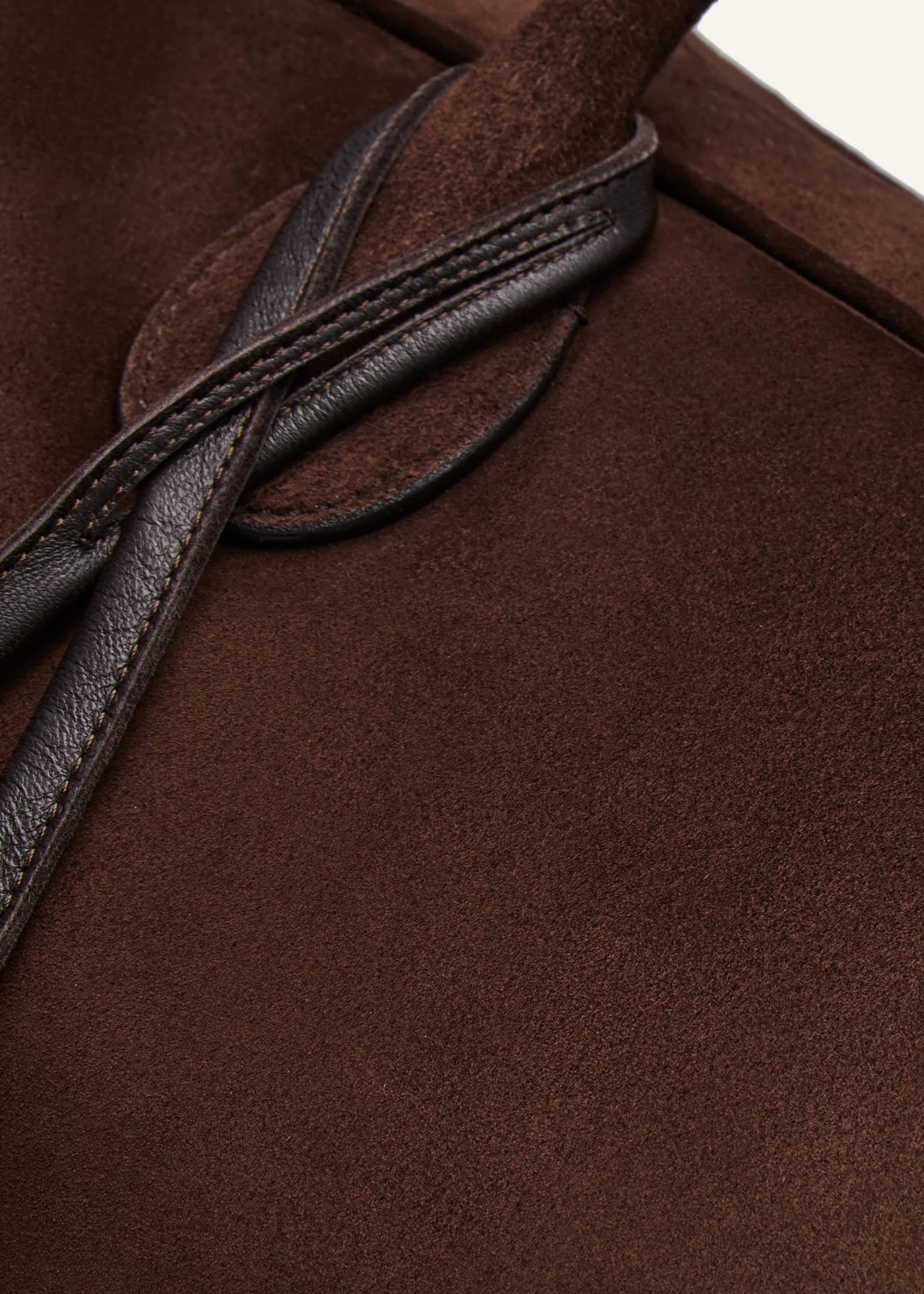 Magda Butrym Large Brigitte bag in brown suede