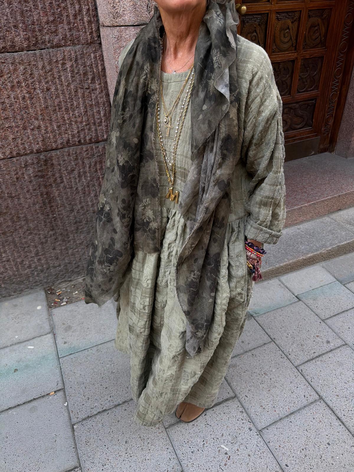 Uma Wang Ming Dress - Sage