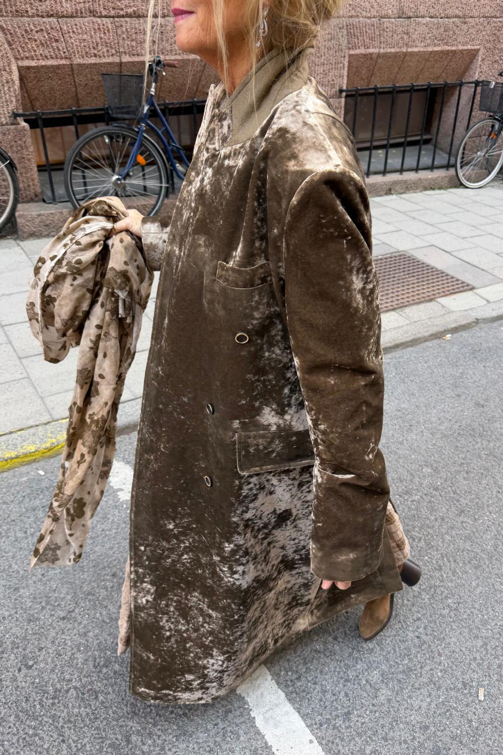 Uma Wang Velvet Coat