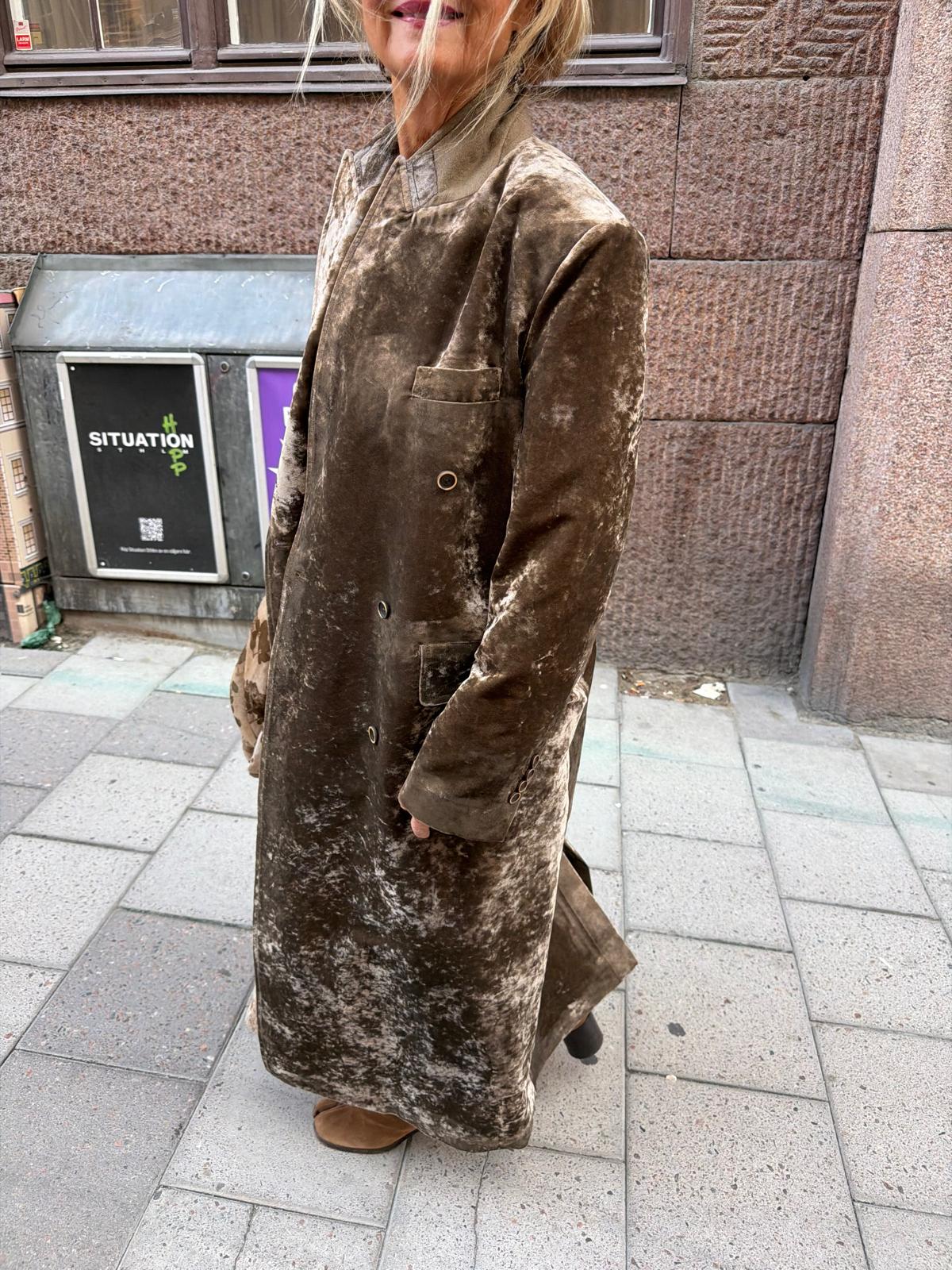 Uma Wang Velvet Coat