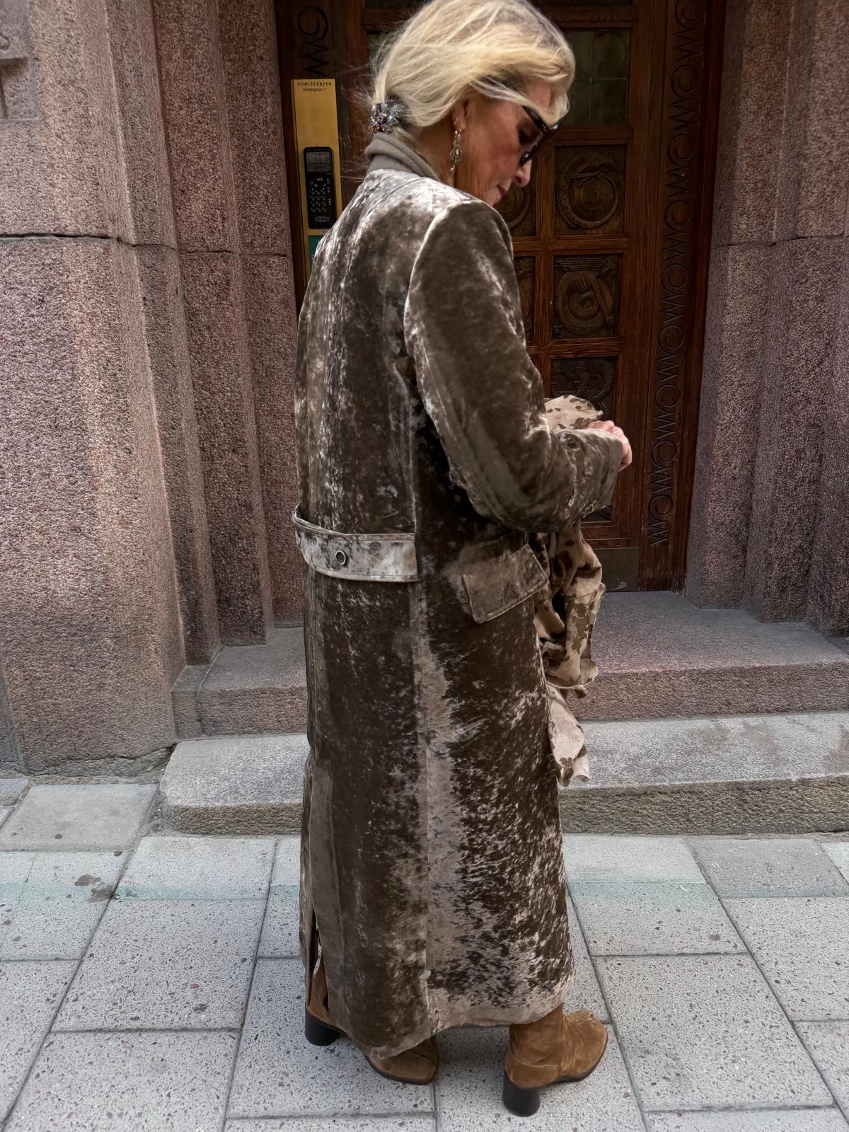 Uma Wang Velvet Coat