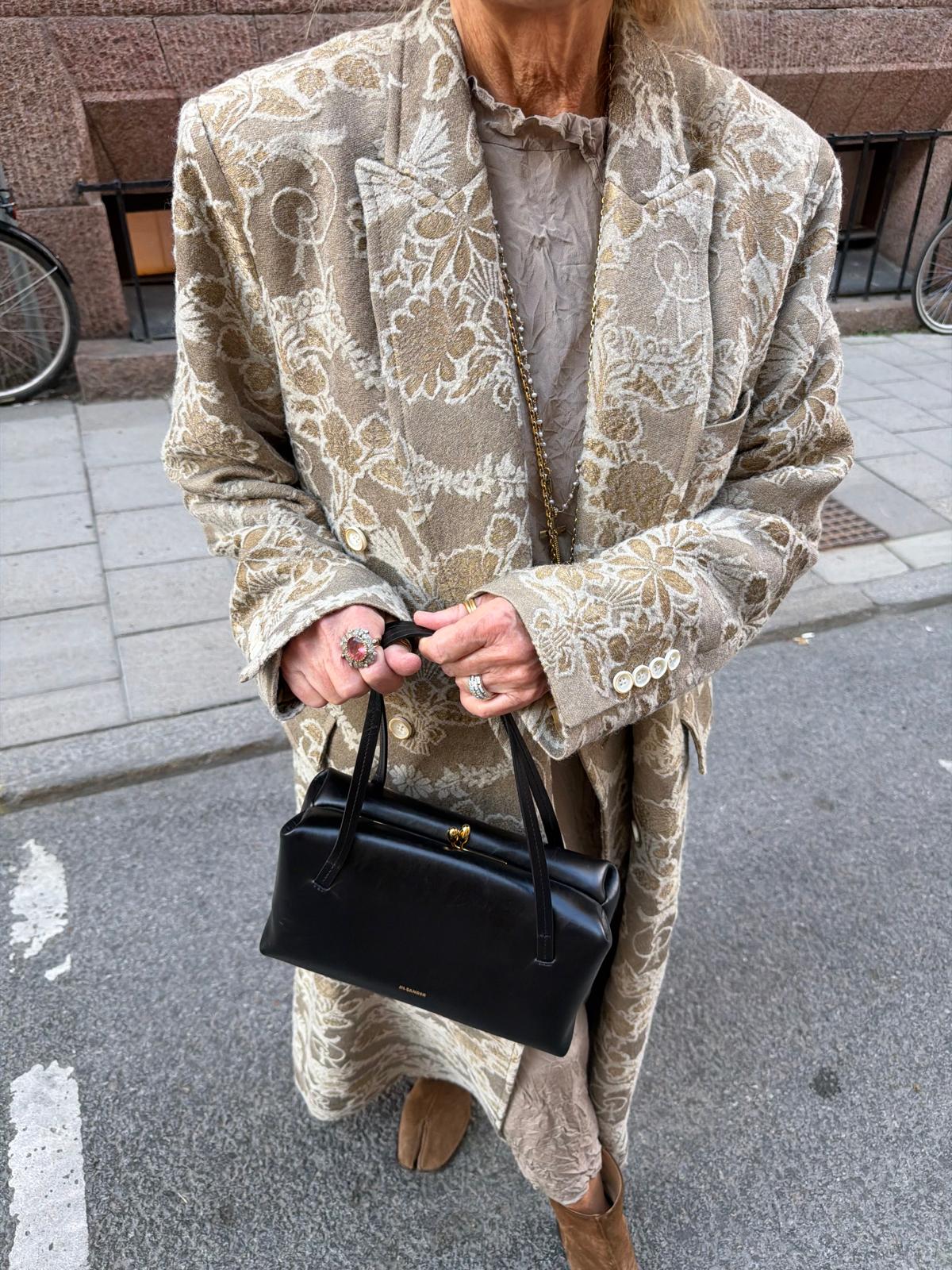 Uma Wang Jacquard Norr Coat