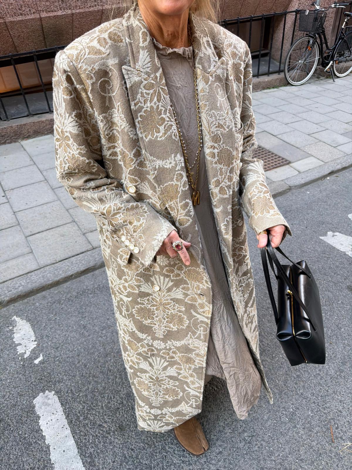 Uma Wang Jacquard Norr Coat